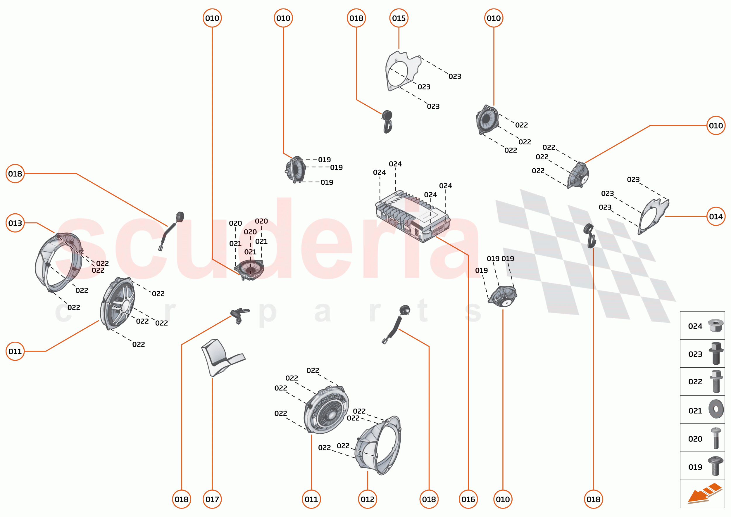 39 - INFOTAINMENT - 39.1 - SOUND SYSTEM of McLaren McLaren GT