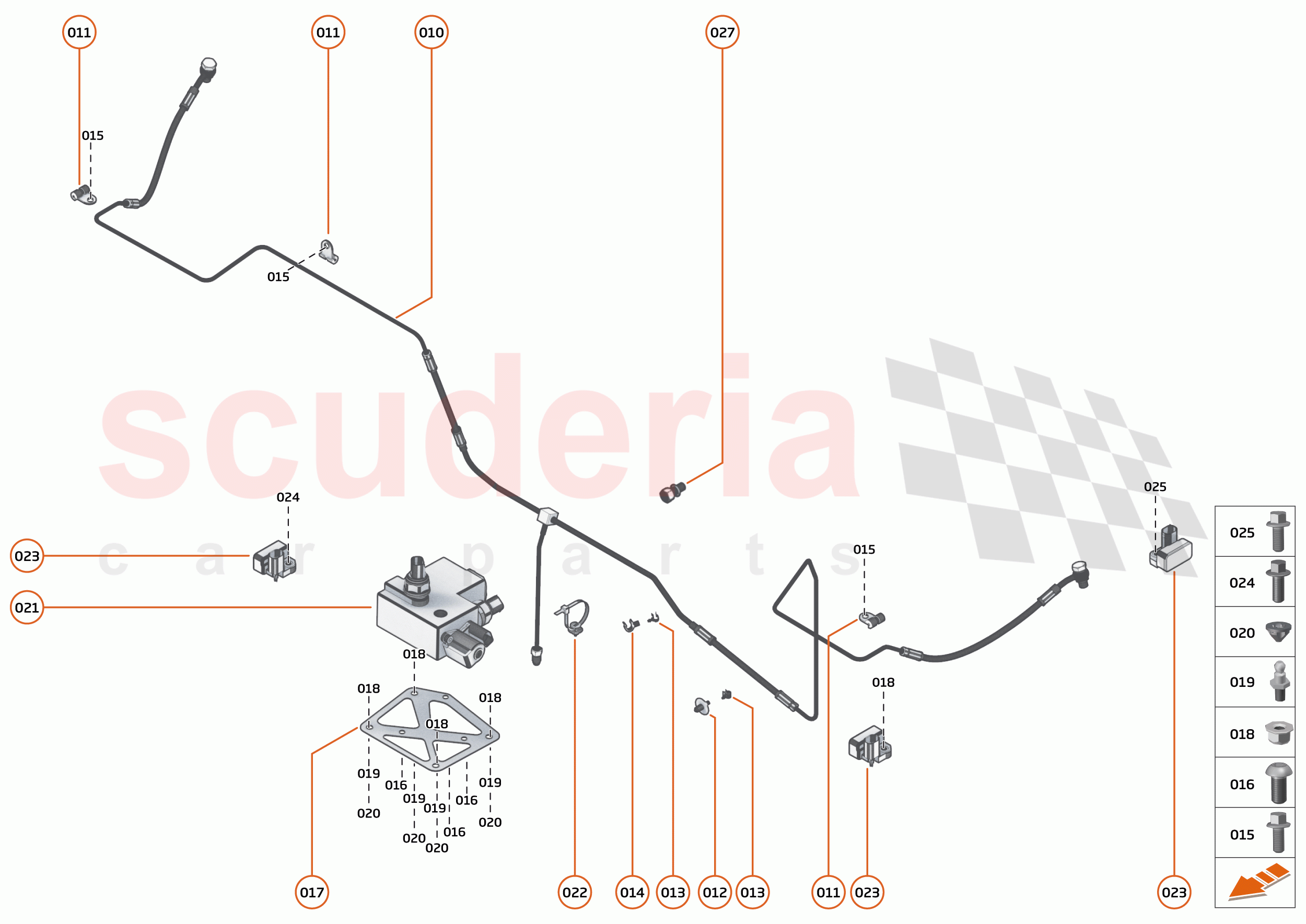 19 - SUSPENSION - 19.10 - SUSPENSION FLUID SYSTEMS of McLaren McLaren Artura