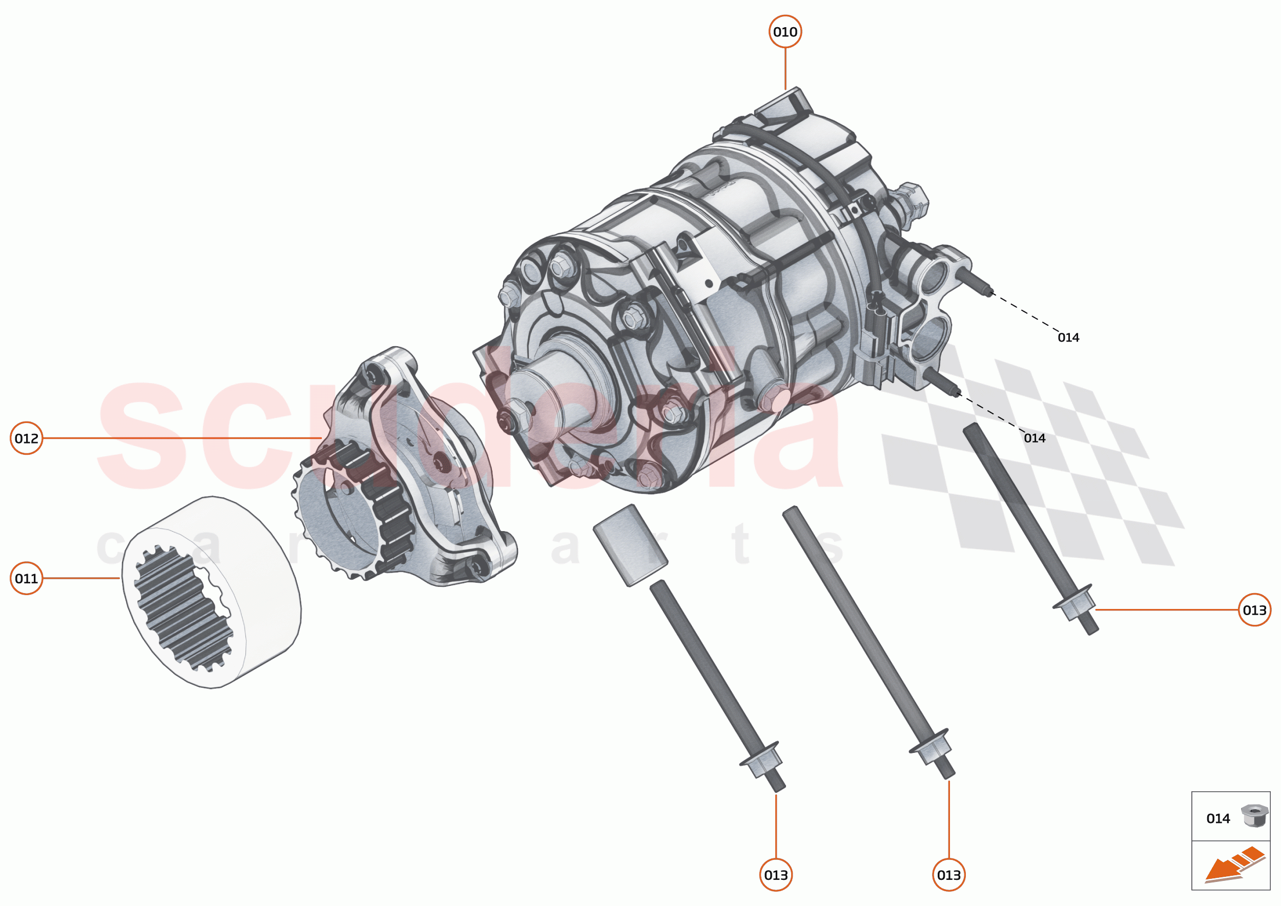 25 - ENGINE ANCILLIARIES - 25.2 - HVAC COMPRESSOR of McLaren McLaren Senna
