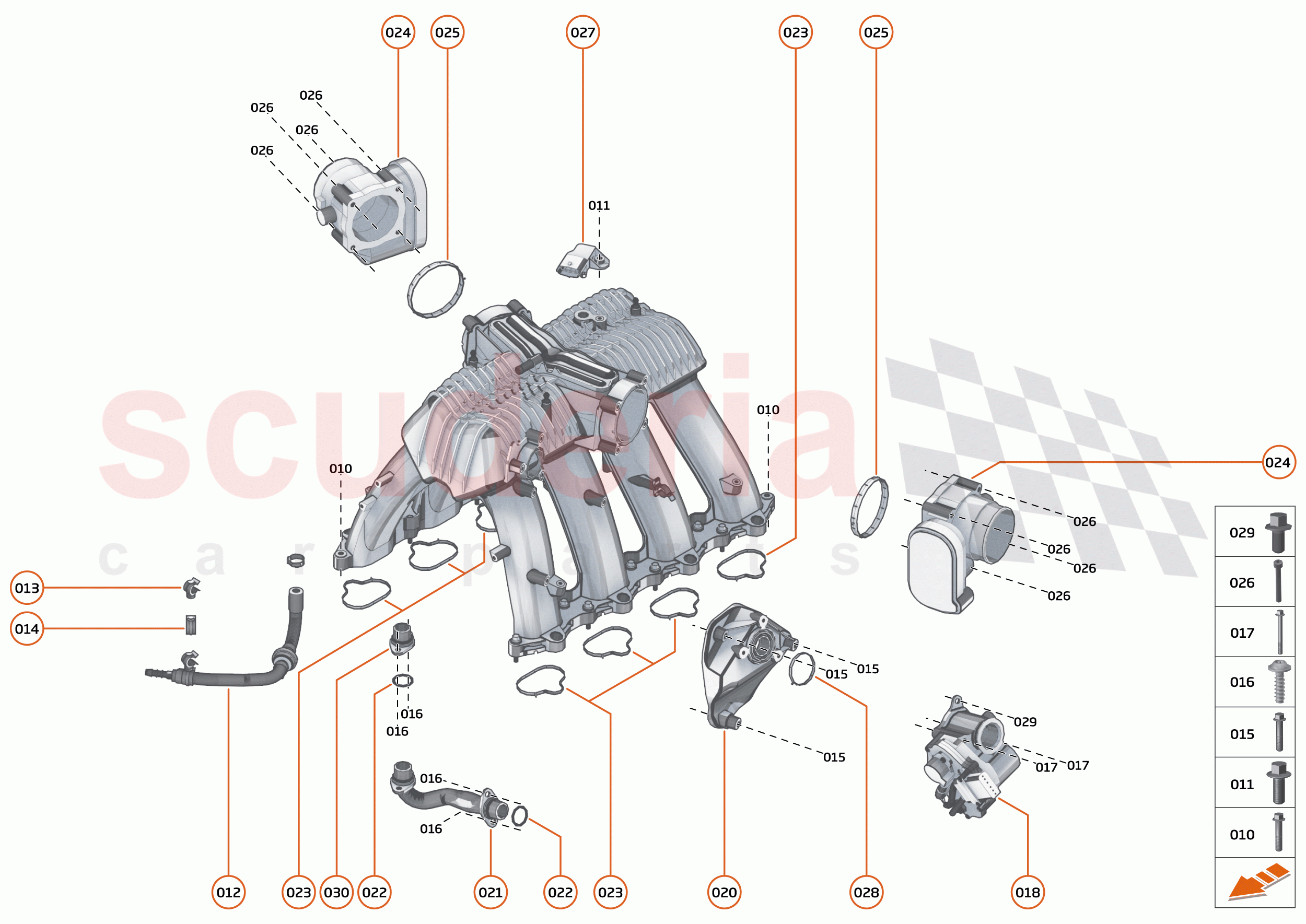 33 - ENGINE - 33.3 - INLET MANIFOLD of McLaren McLaren 600LT