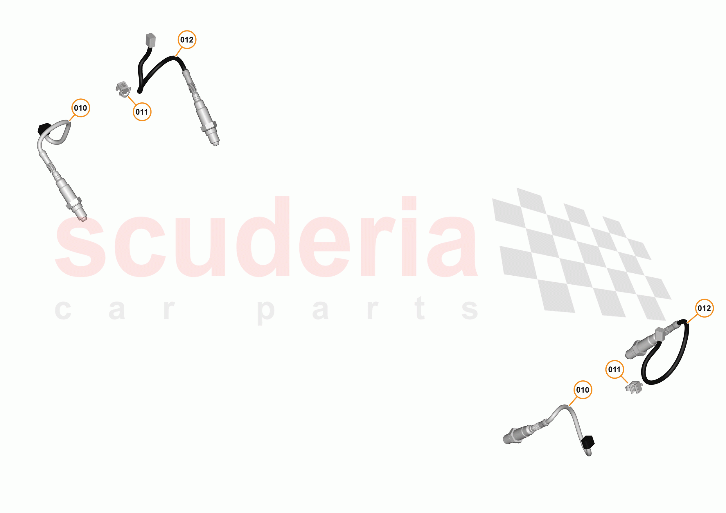 42 - EXHAUST - 42.3 - LAMBDA SENSORS of McLaren McLaren 540C Coupe