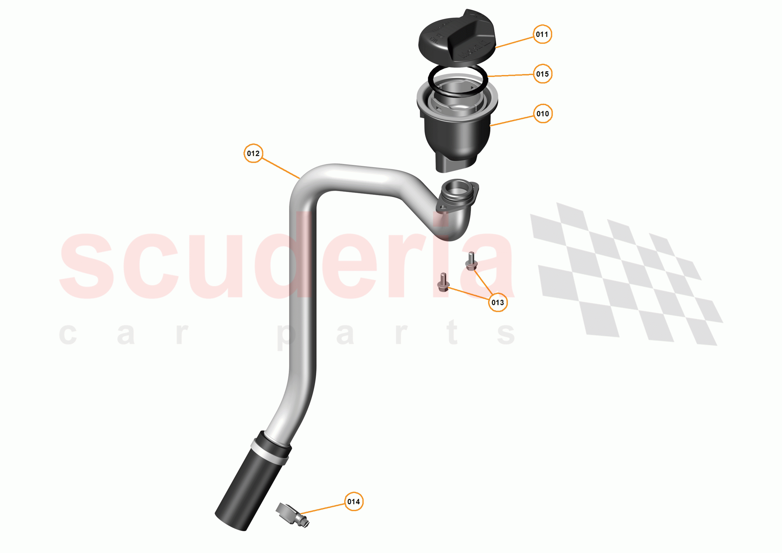 34 - ENGINE OIL SYSTEM - 34.3 - ENGINE OIL FILL SYSTEM of McLaren McLaren P1 Coupe
