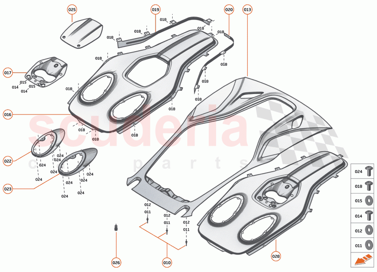 5 - PANELS - 5.6 - REAR PANELS of McLaren McLaren 600LT