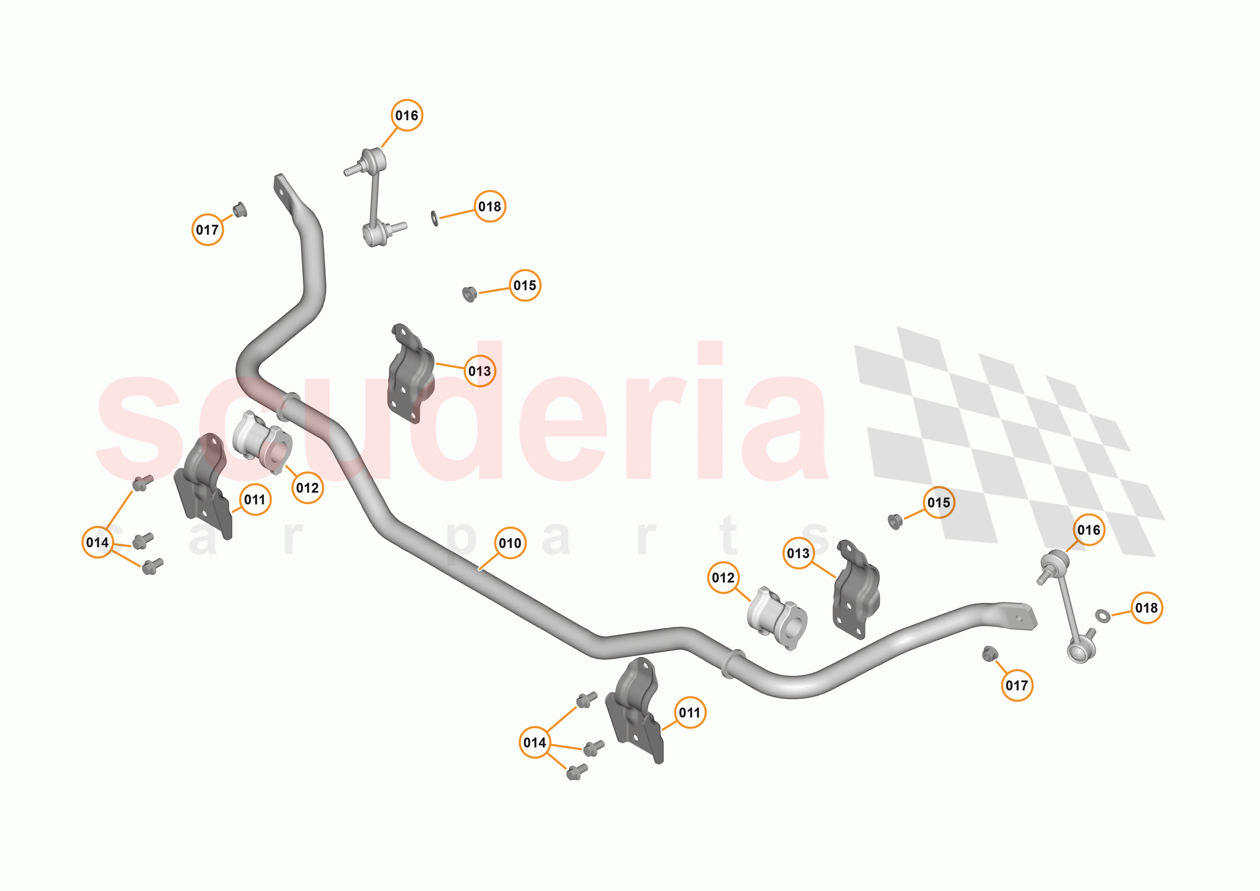 16 - SUSPENSION - FRONT - 16.4 - ROAD SPRINGS FRONT of McLaren McLaren 540C Coupe