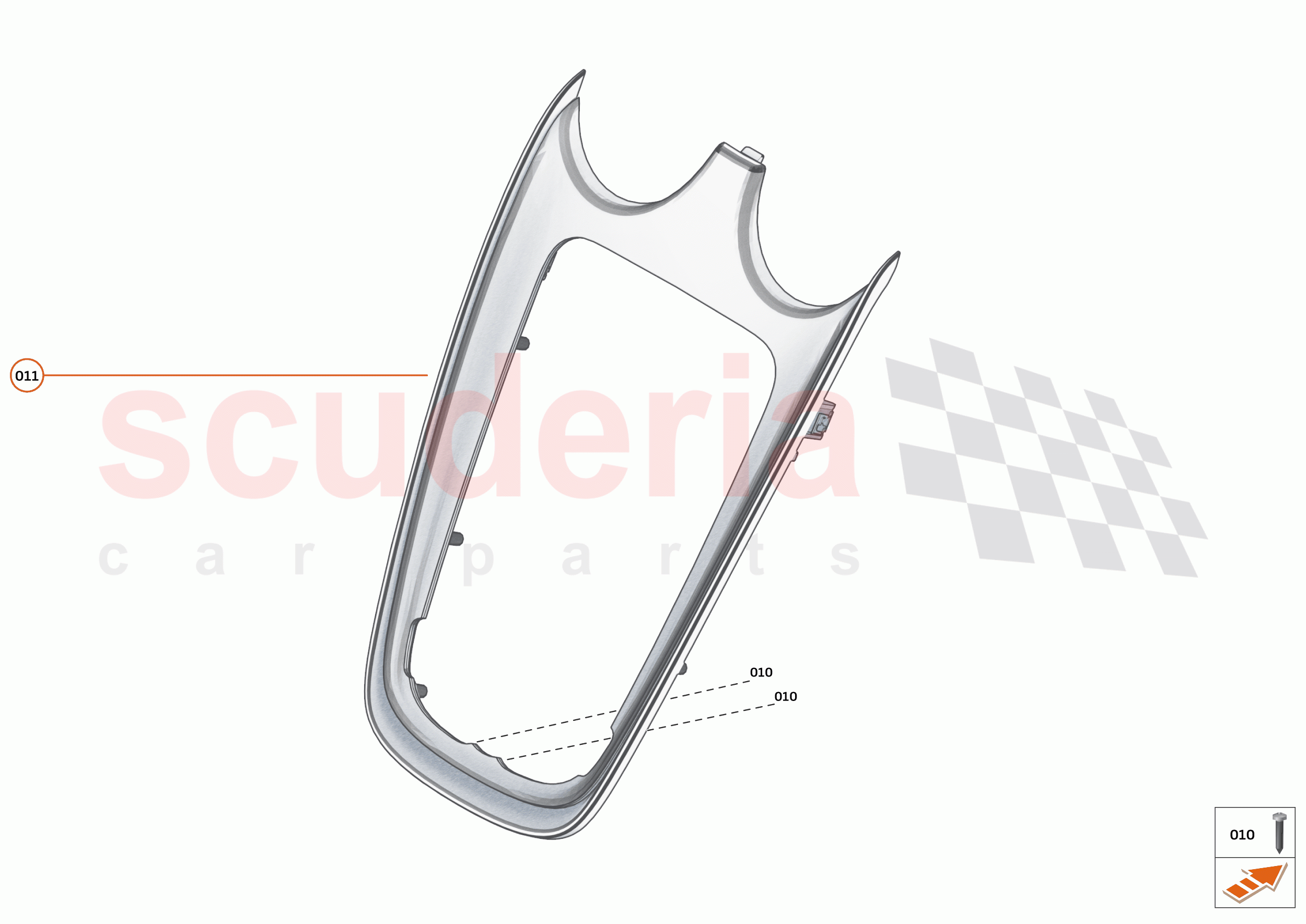 48 - INTERIOR SYSTEMS - 48.3 - ASSY FACIA CONSOLE of McLaren McLaren 600LT