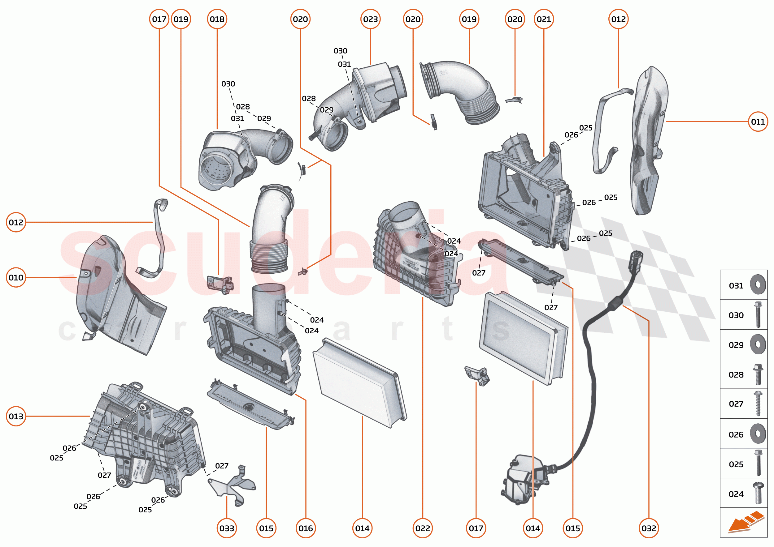 26 - AIR INDUCTION SYSTEMS AIS - 26.1 - AIS LOW PRESSURE SYSTEM of McLaren McLaren Artura