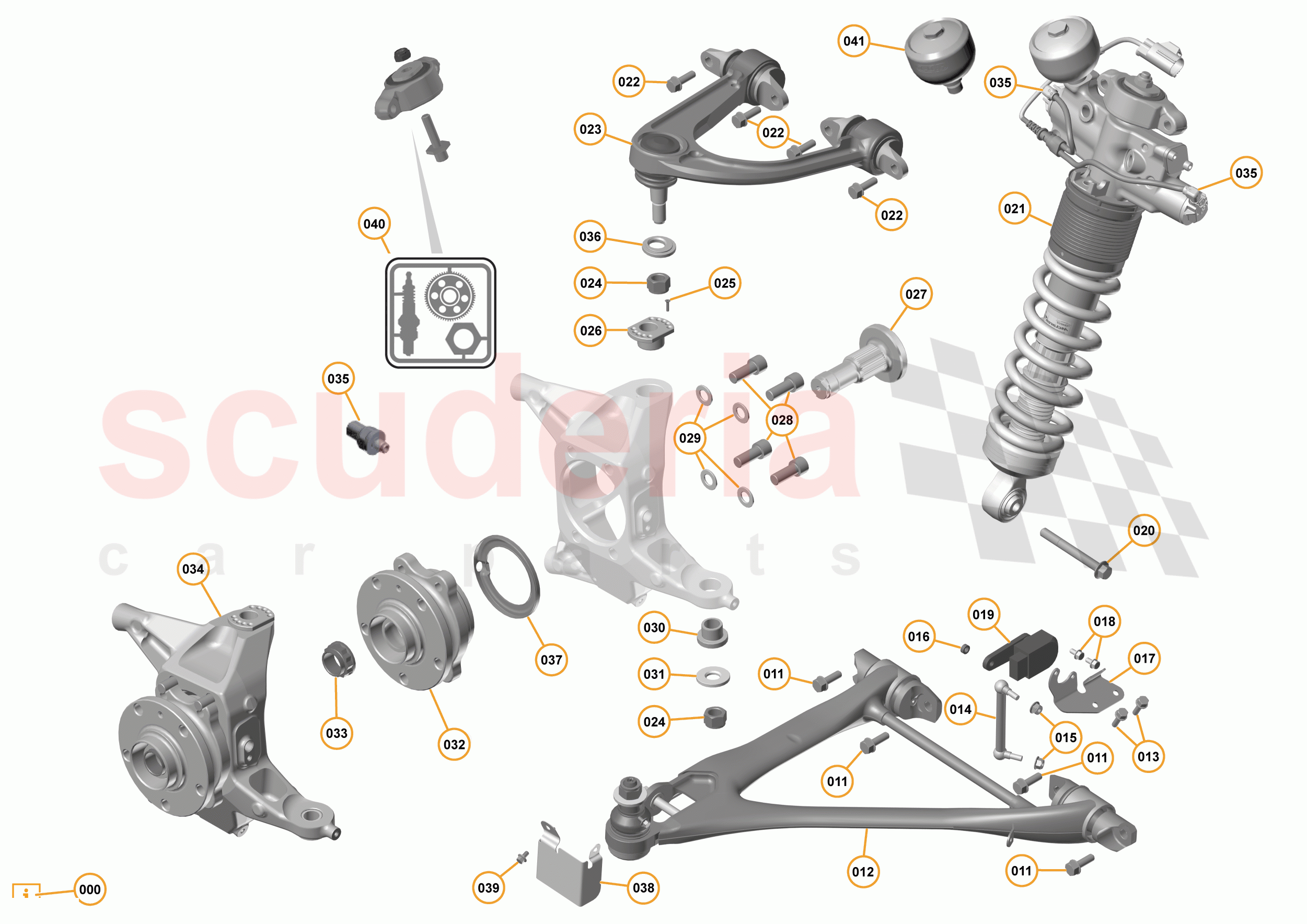 6 - B1 - FRONT SUSPENSION - 6.3 - 03 - FRONT SUSPENSION RH of McLaren McLaren 675LT Spider