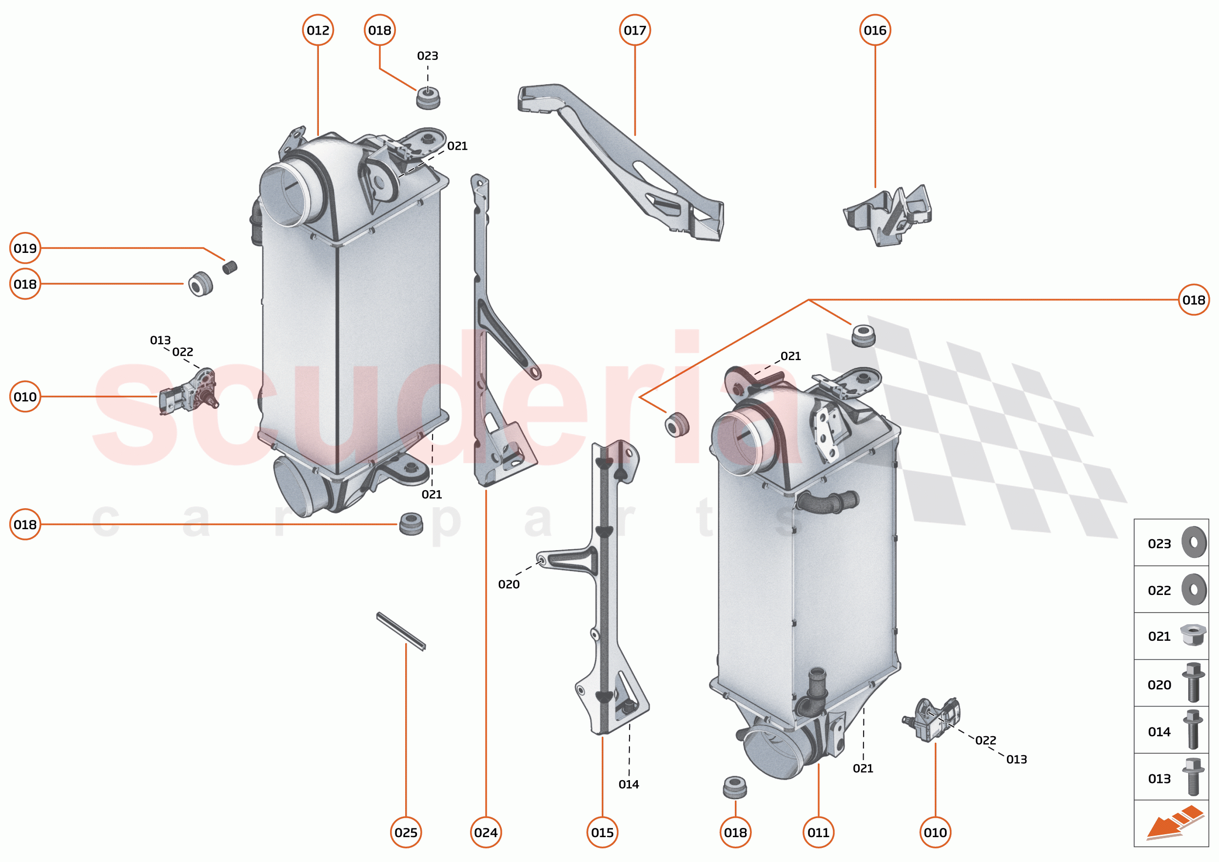 26 - AIR INDUCTION SYSTEMS AIS - 26.3 - AIS CHARGE AIR COOLING SYSTEM of McLaren McLaren Artura