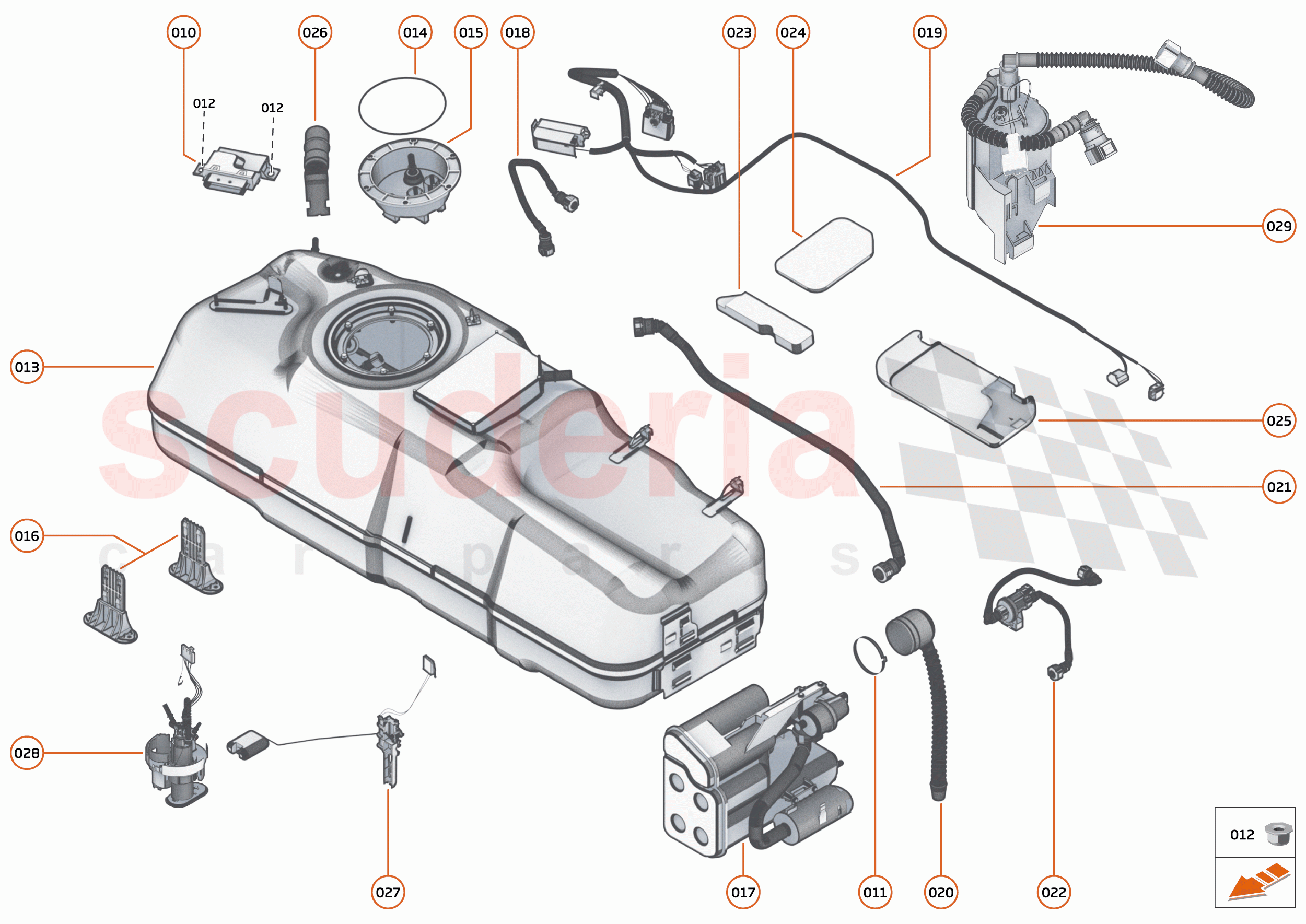 29 - FUEL SYSTEM - 29.1 - FUEL TANK of McLaren McLaren Artura