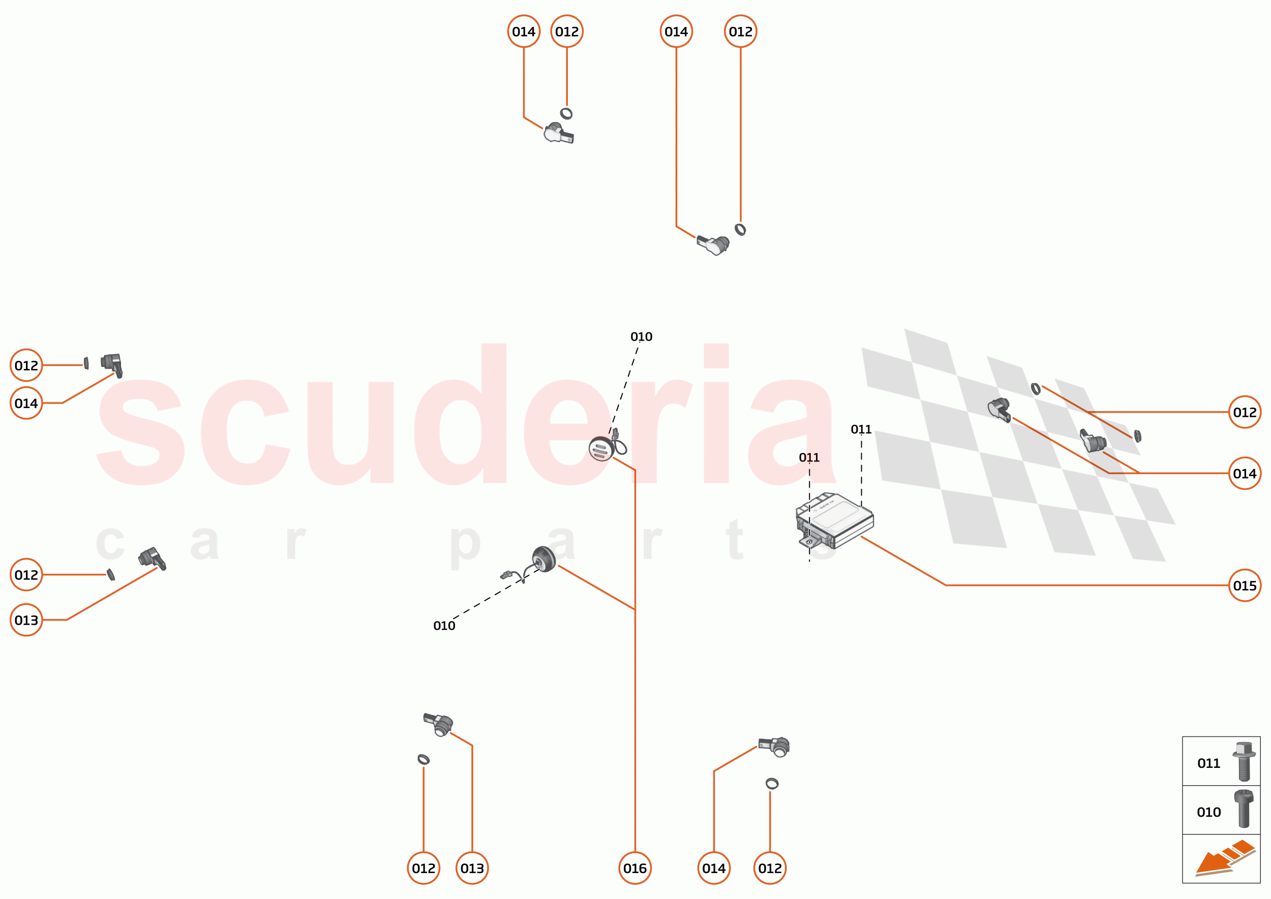 42 - ELECTRICAL SYSTEMS - 42.10 - PARKING ASSISTANCE SYSTEM of McLaren McLaren 620R