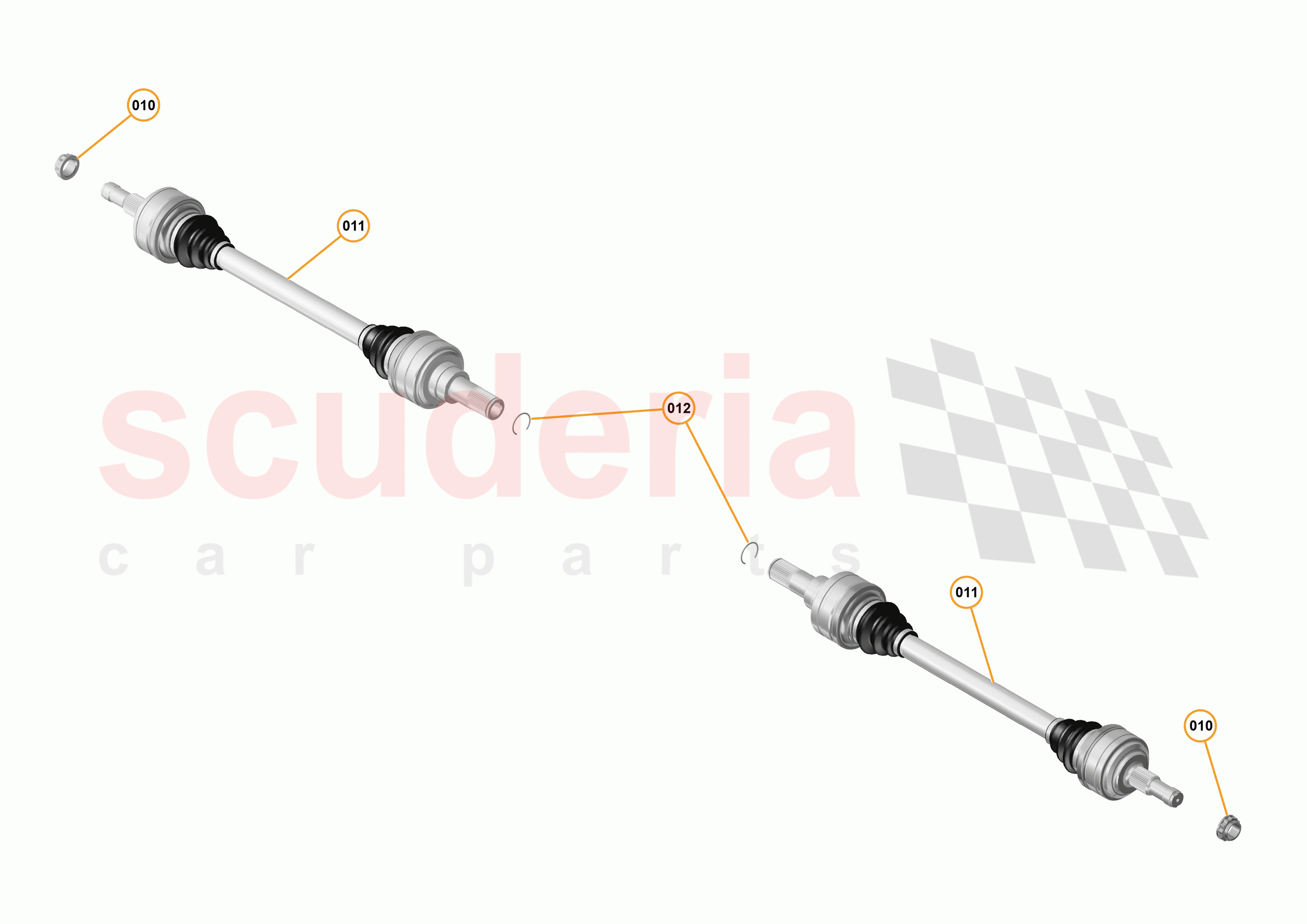 41 - DRIVESHAFTS - 41.1 - DRIVESHAFTS of McLaren McLaren 570S Coupe