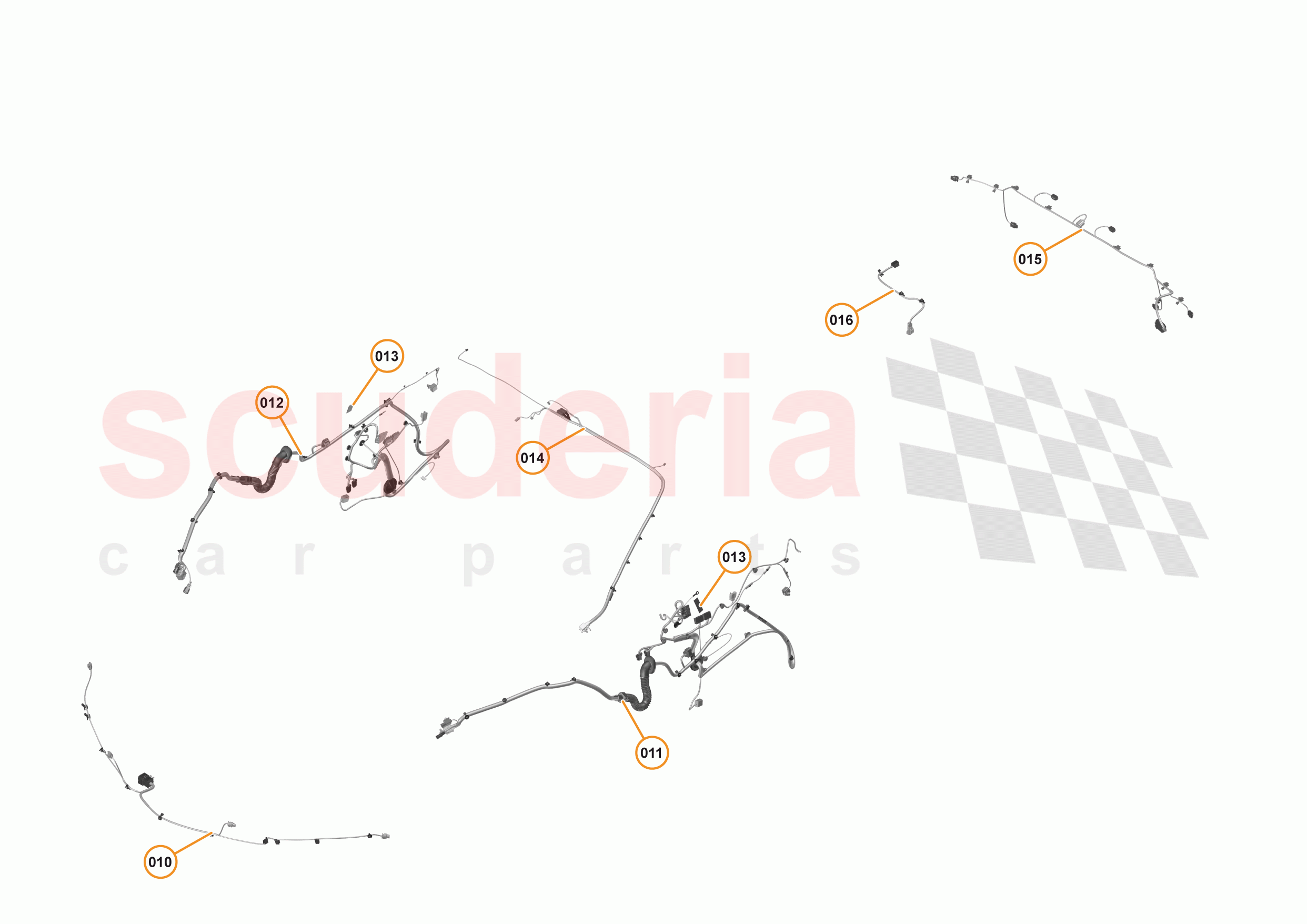 45 - WIRING HARNESS - 45.3 - NON-BODY WIRING HARNESS of McLaren McLaren 570S Spider