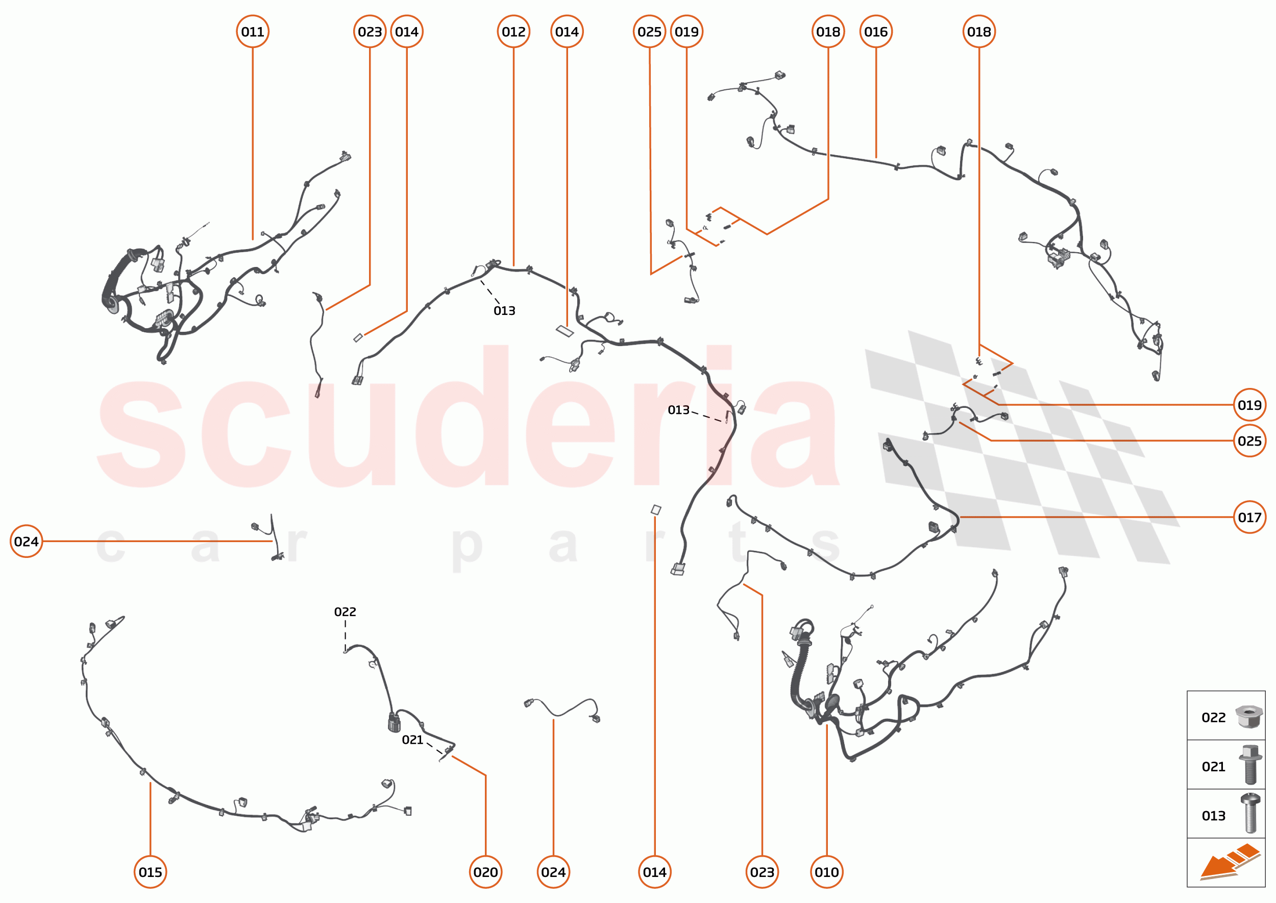 38 - WIRING HARNESS - 38.3 - NON-BODY WIRING HARNESS of McLaren McLaren Artura