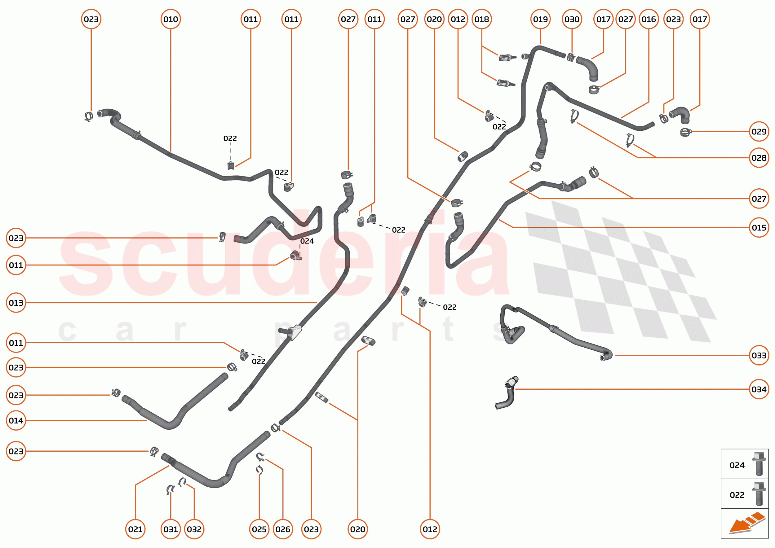 29 - COOLING SYSTEM - 29.6 - HYBRID COOLING CIRCUIT & PIPES of McLaren McLaren Speedtail