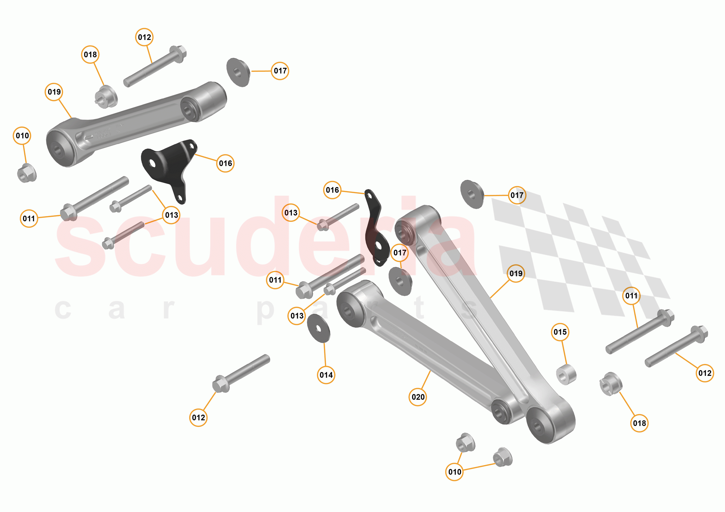 37 - ENGINE MOUNTING - 37.1 - ENGINE MOUNTING SYSTEM of McLaren McLaren 540C Coupe