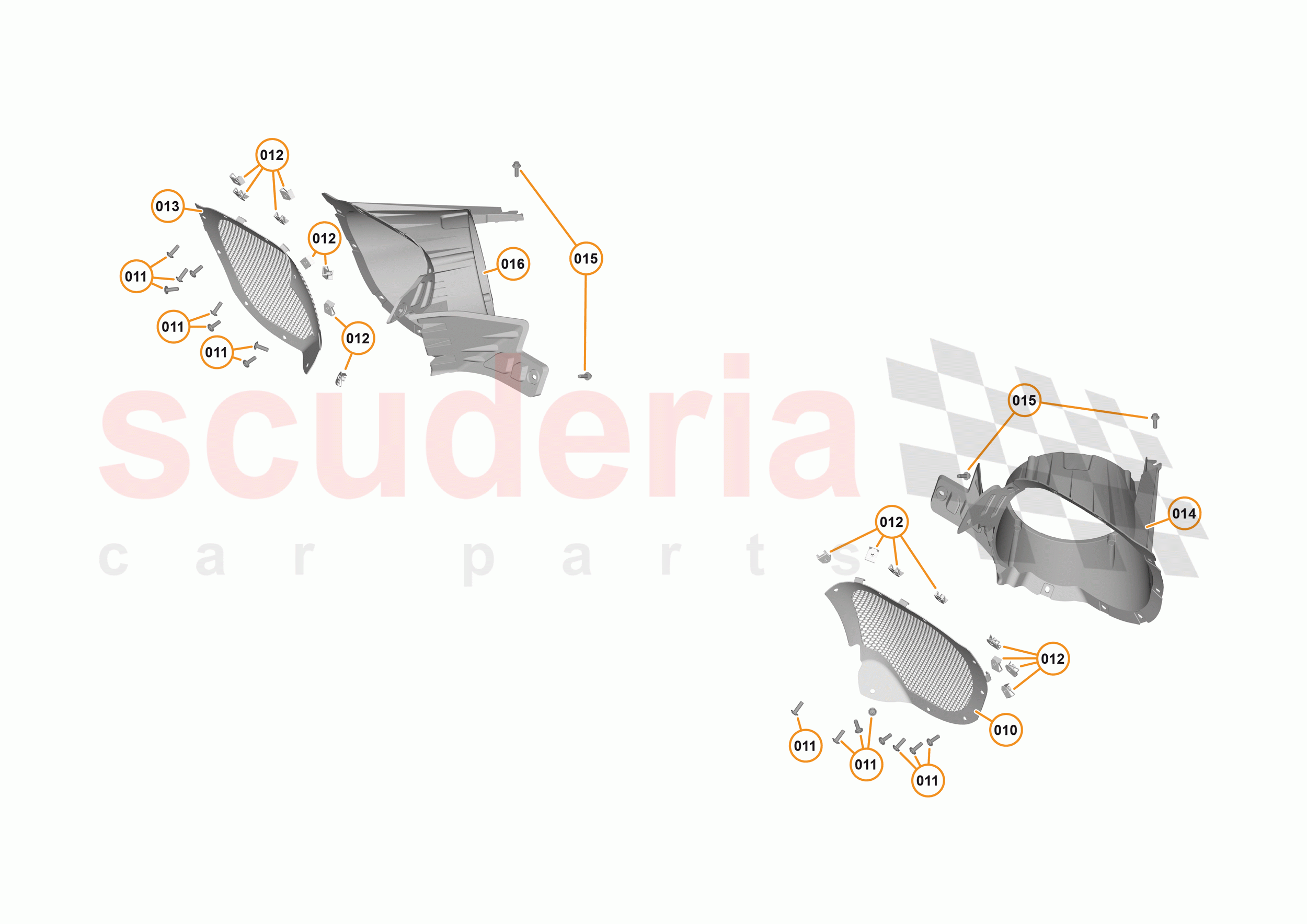 12 - DUCTS, VENTS & FLOORS - 12.3 - REAR DUCTS & VENTS of McLaren McLaren 570S Coupe