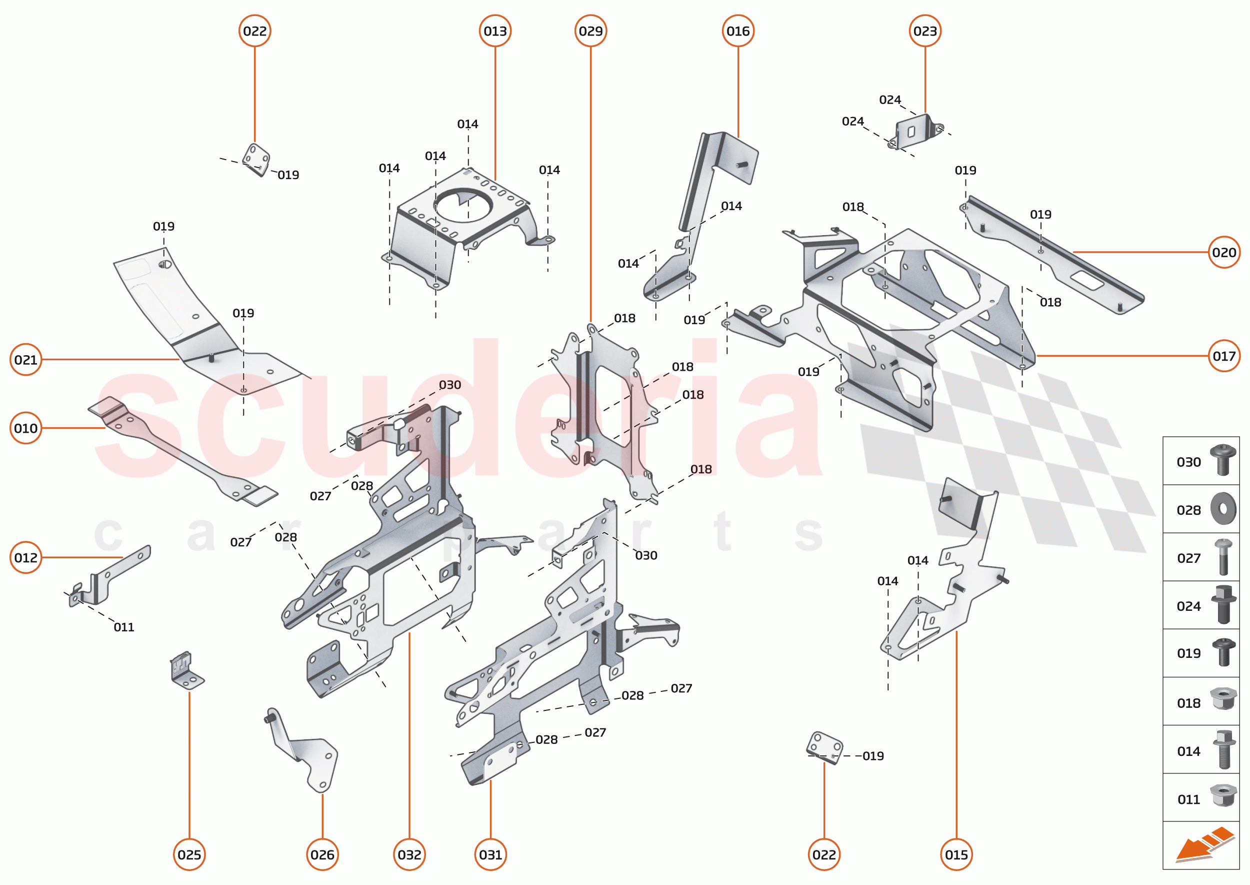 39 - ELECTRICAL HARDWARE - 39.2 - BRACKETS, GROMMETS & FIXINGS of McLaren McLaren Senna