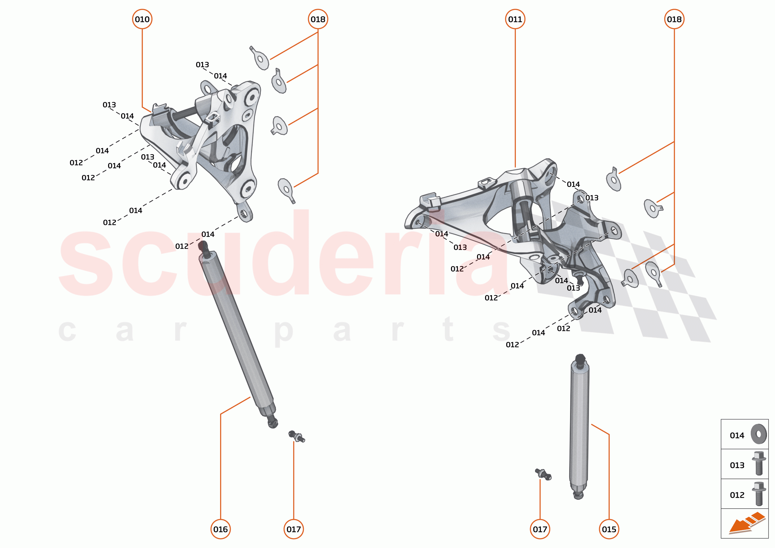 7 - CLOSURES - 7.6 - DOOR HINGE of McLaren McLaren 750S Spider
