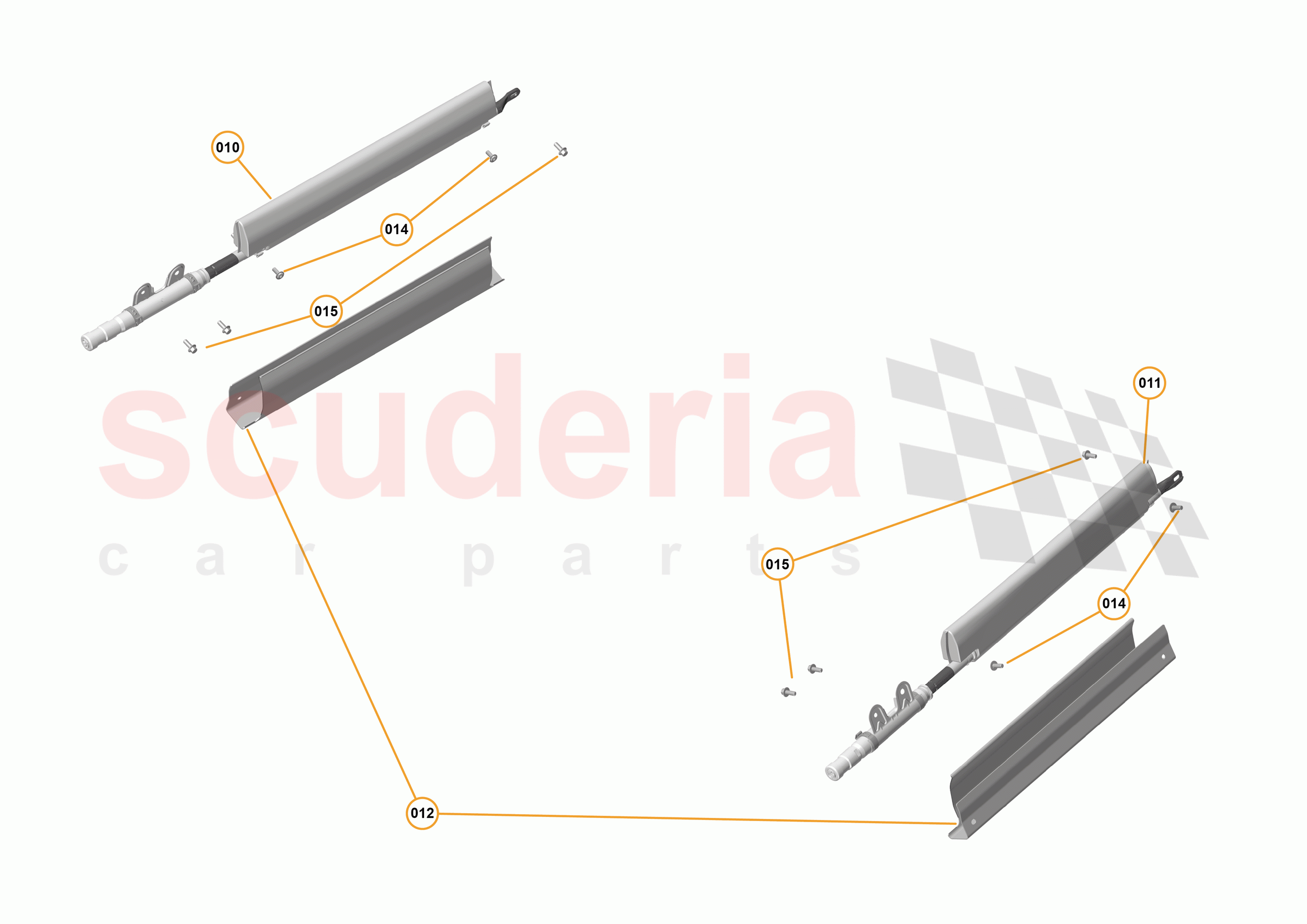 48 - INTERIOR RESTRAINTS - 48.2 - AIRBAG - HEAD CURTAIN AIRBAG of McLaren McLaren 570S Coupe