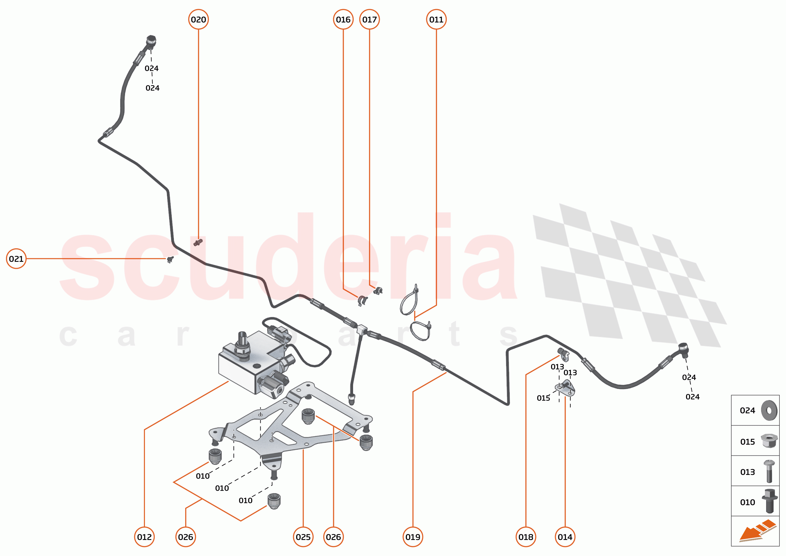 18 - SUSPENSION - SYSTEMS - 18.1 - SUSPENSION FLUID SYSTEMS of McLaren McLaren 620R