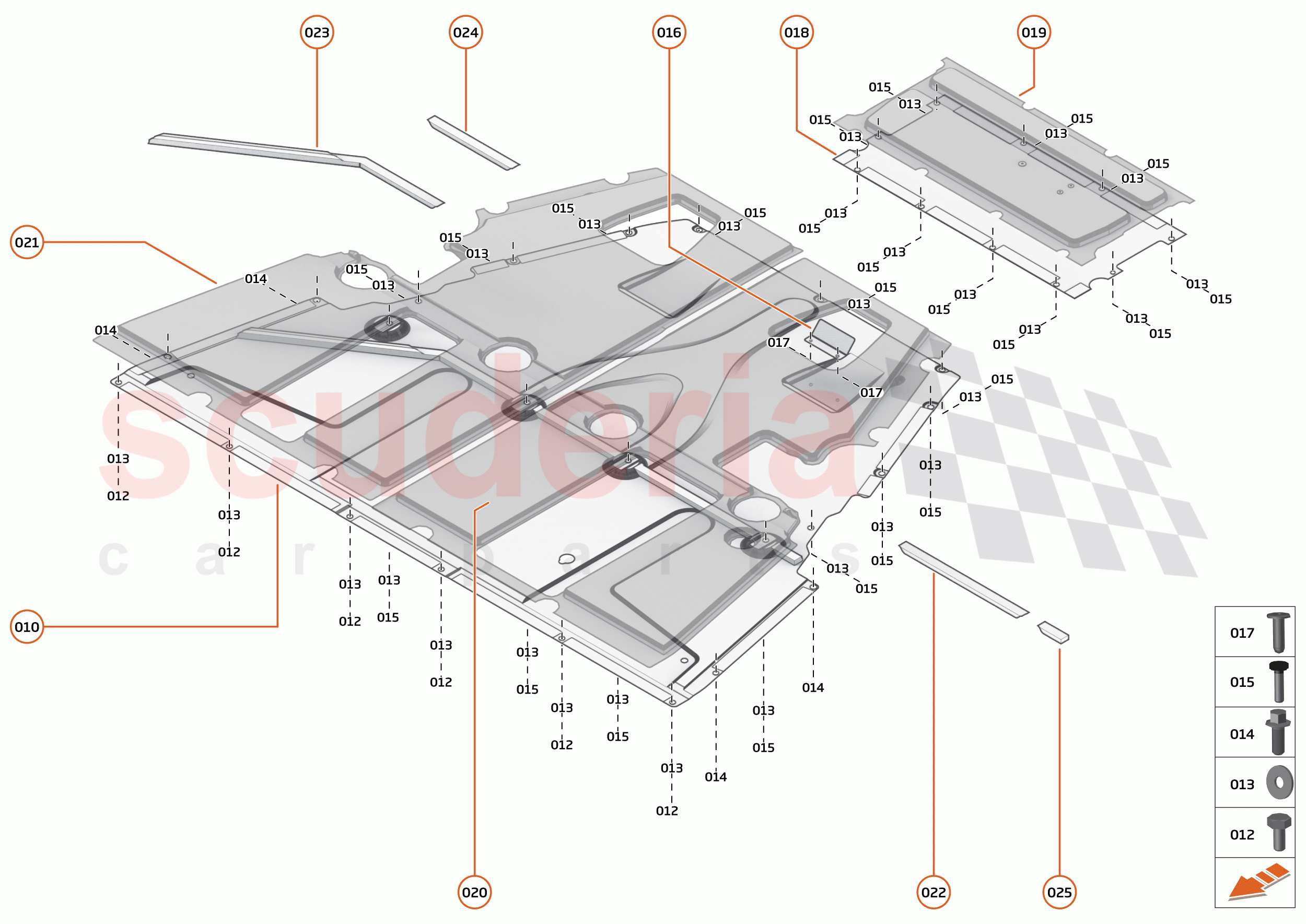 4 - FLOORS - 4.2 - REAR STRUCTURAL FLOORS of McLaren McLaren 750S Spider