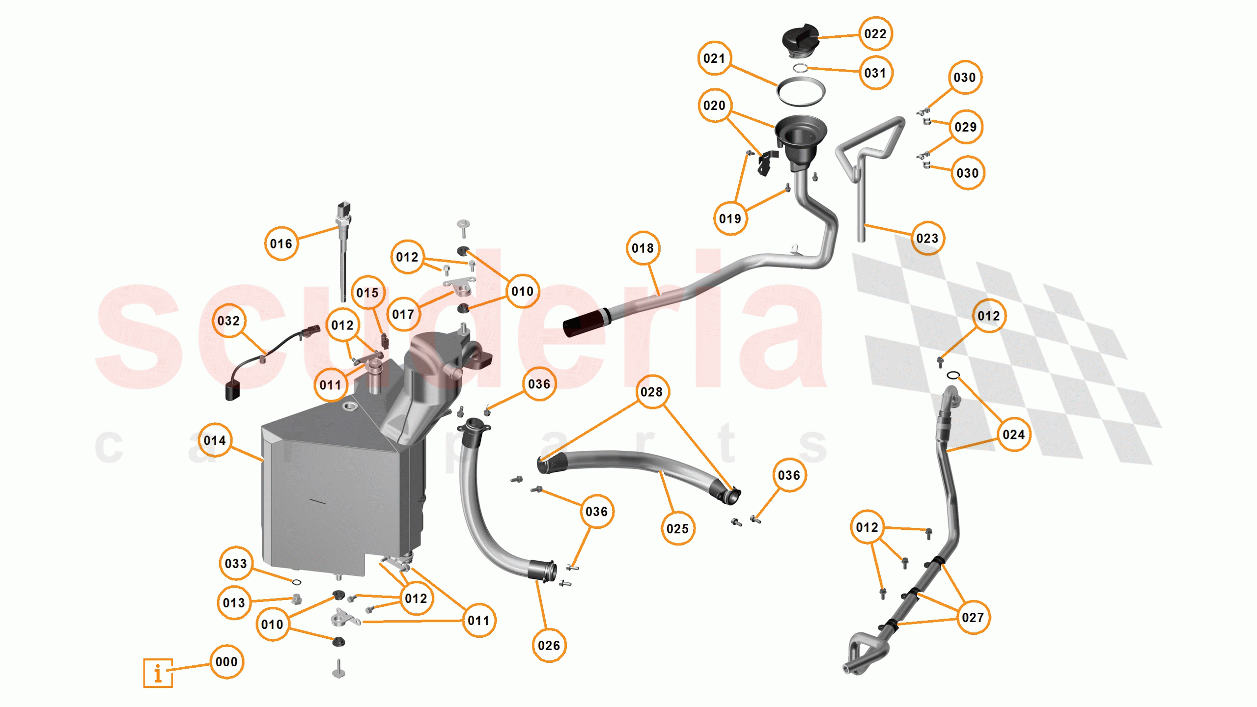 17 - F2 - OIL SYSTEM - ENGINE - 17.1 - 01 - OIL SYSTEM - ENGINE of McLaren McLaren 625C Coupe