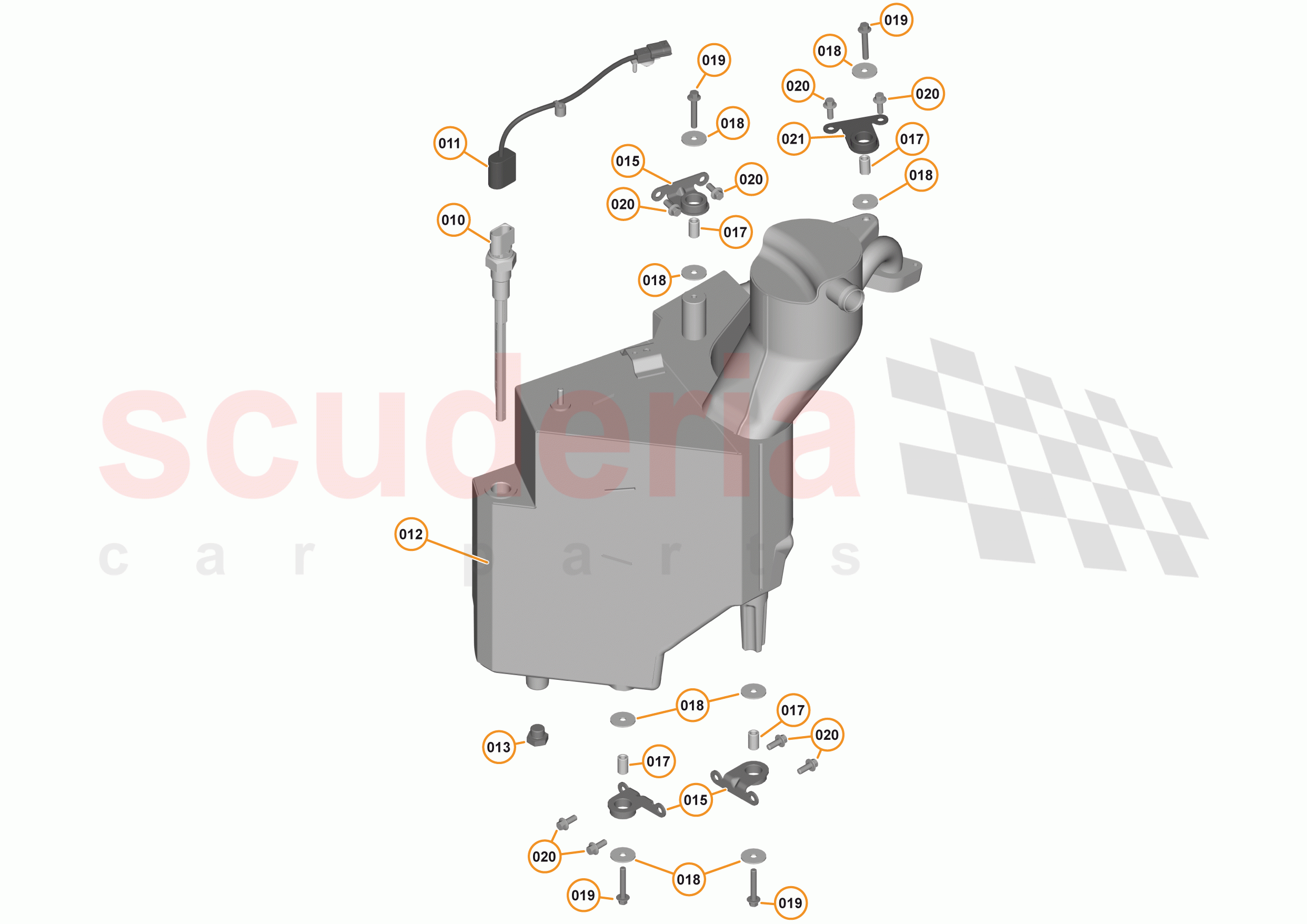 34 - ENGINE OIL SYSTEM - 34.1 - ENGINE OIL TANK of McLaren McLaren 540C Coupe