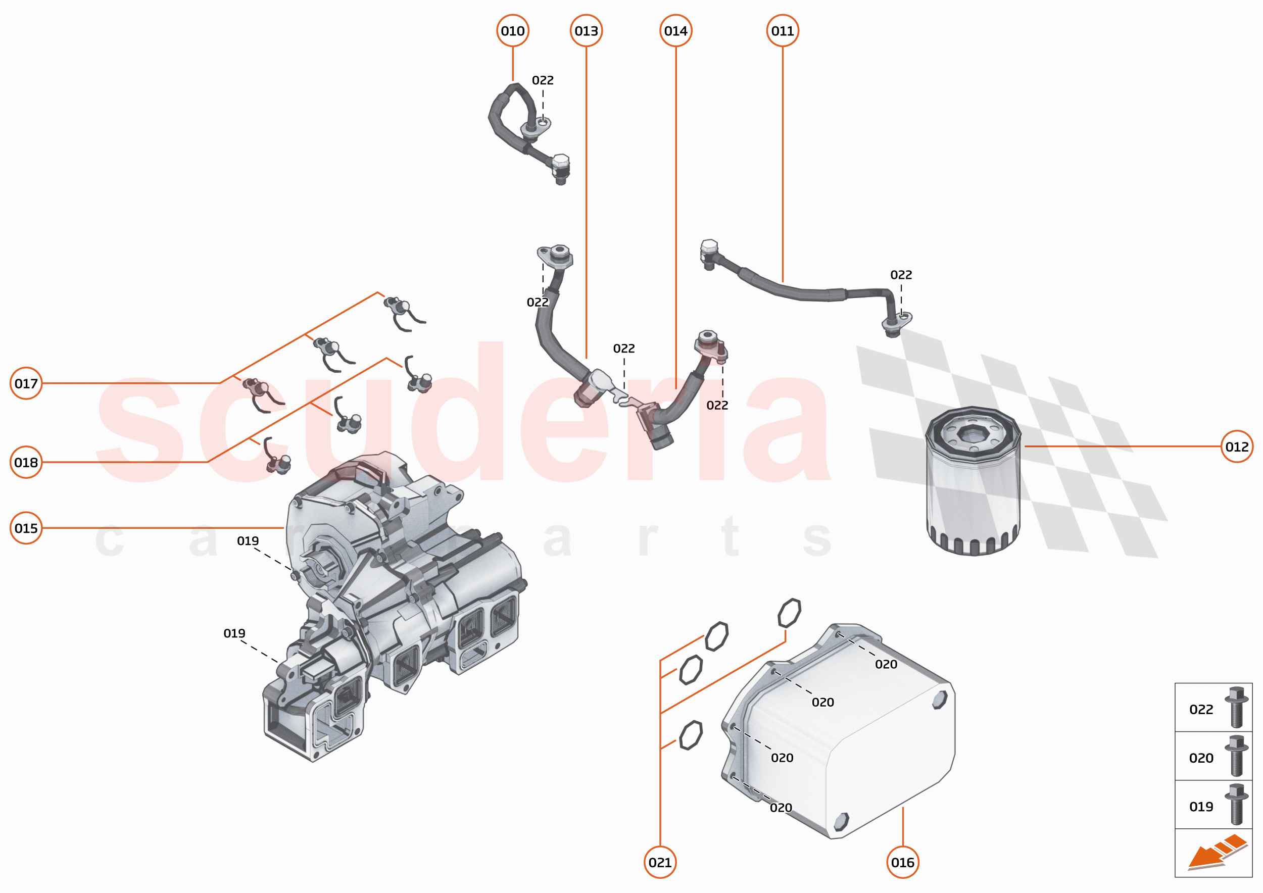 23 - ENGINE - 23.7 - SYSTEM - LUBRICATION of McLaren McLaren Artura
