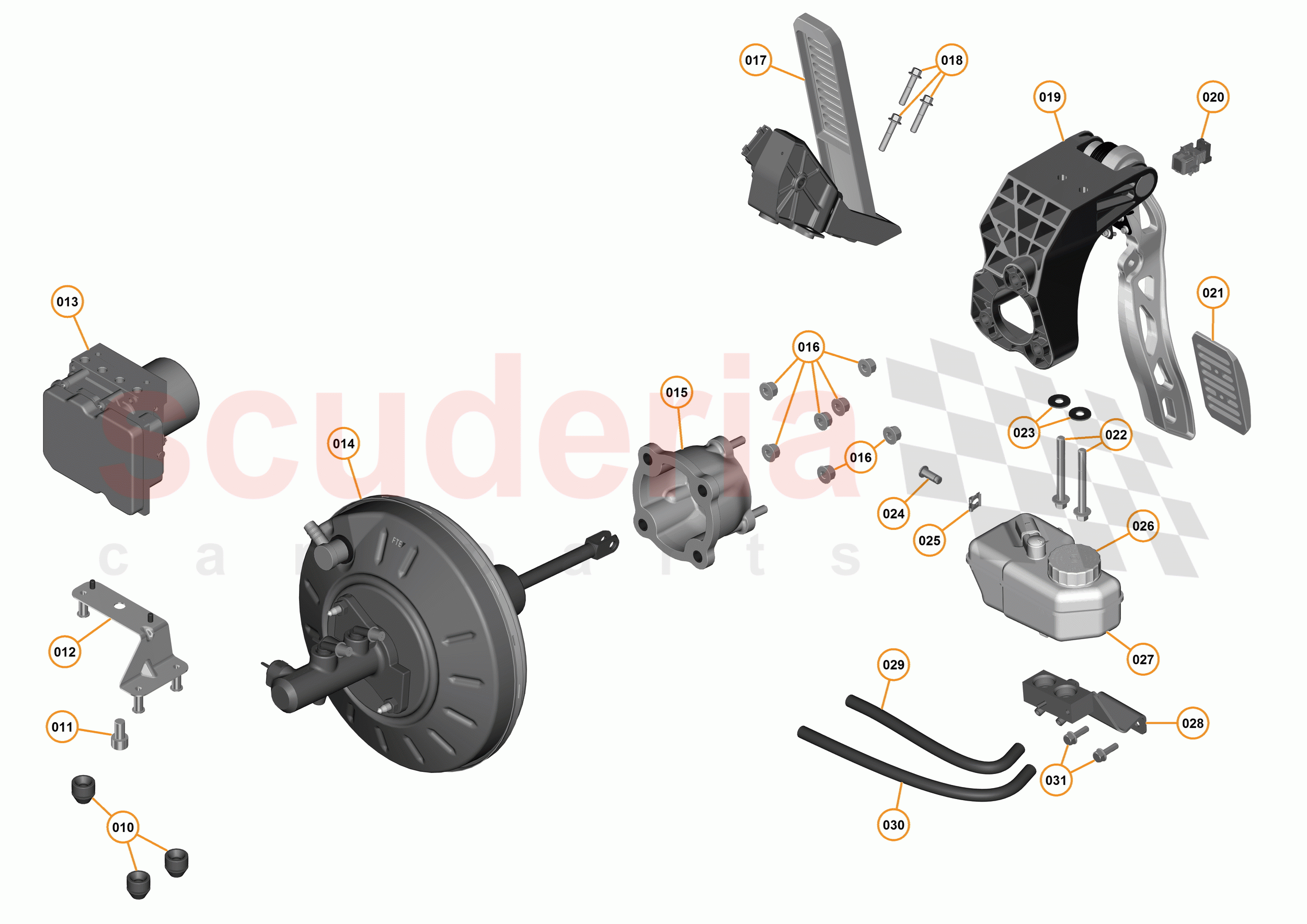 11 - C3 - PEDAL ASSEMBLY - 11.1 - 01 - PEDAL ASSEMBLY of McLaren McLaren 675LT Spider