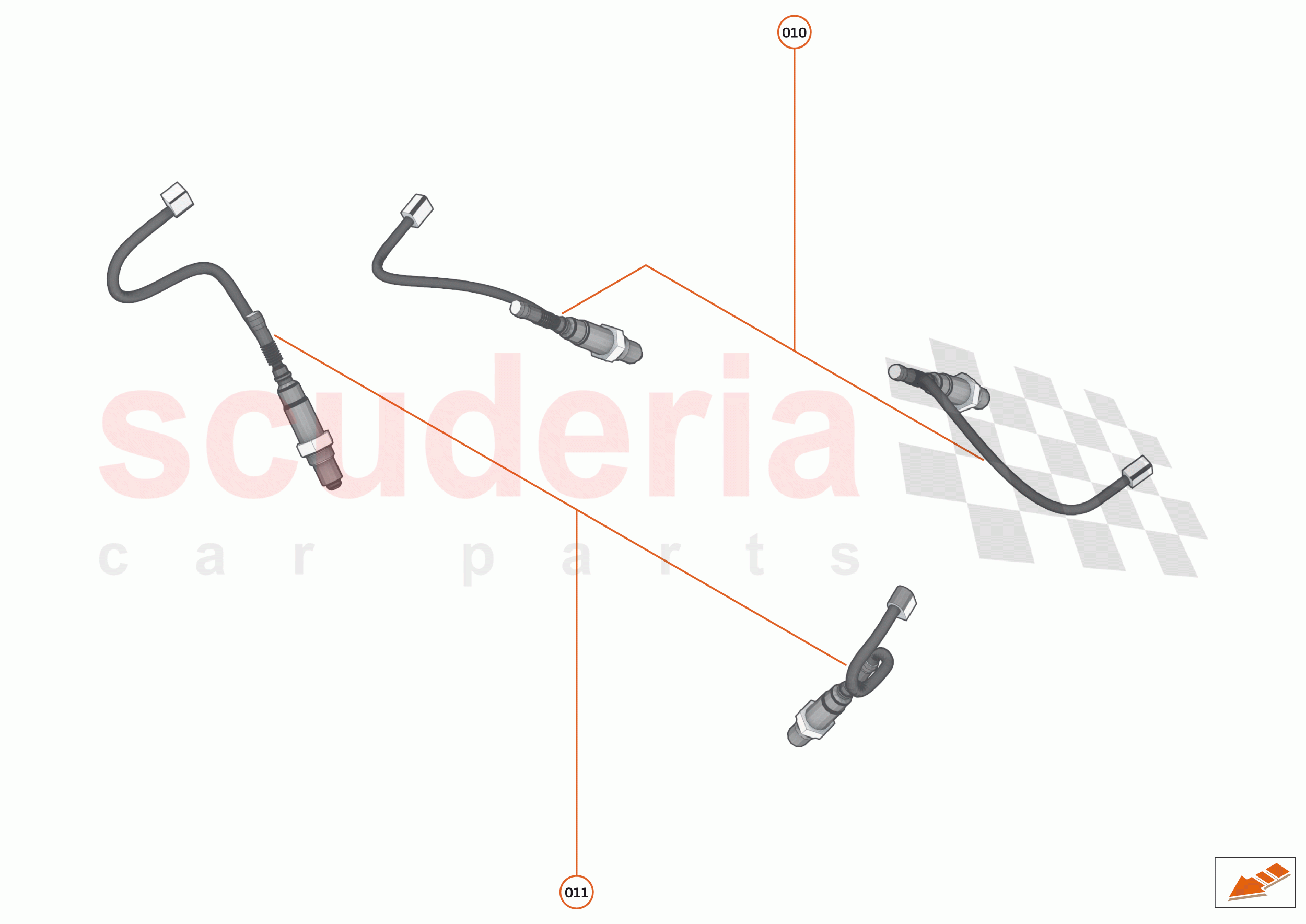 29 - EXHAUST - 29.3 - LAMBDA SENSORS of McLaren McLaren Senna