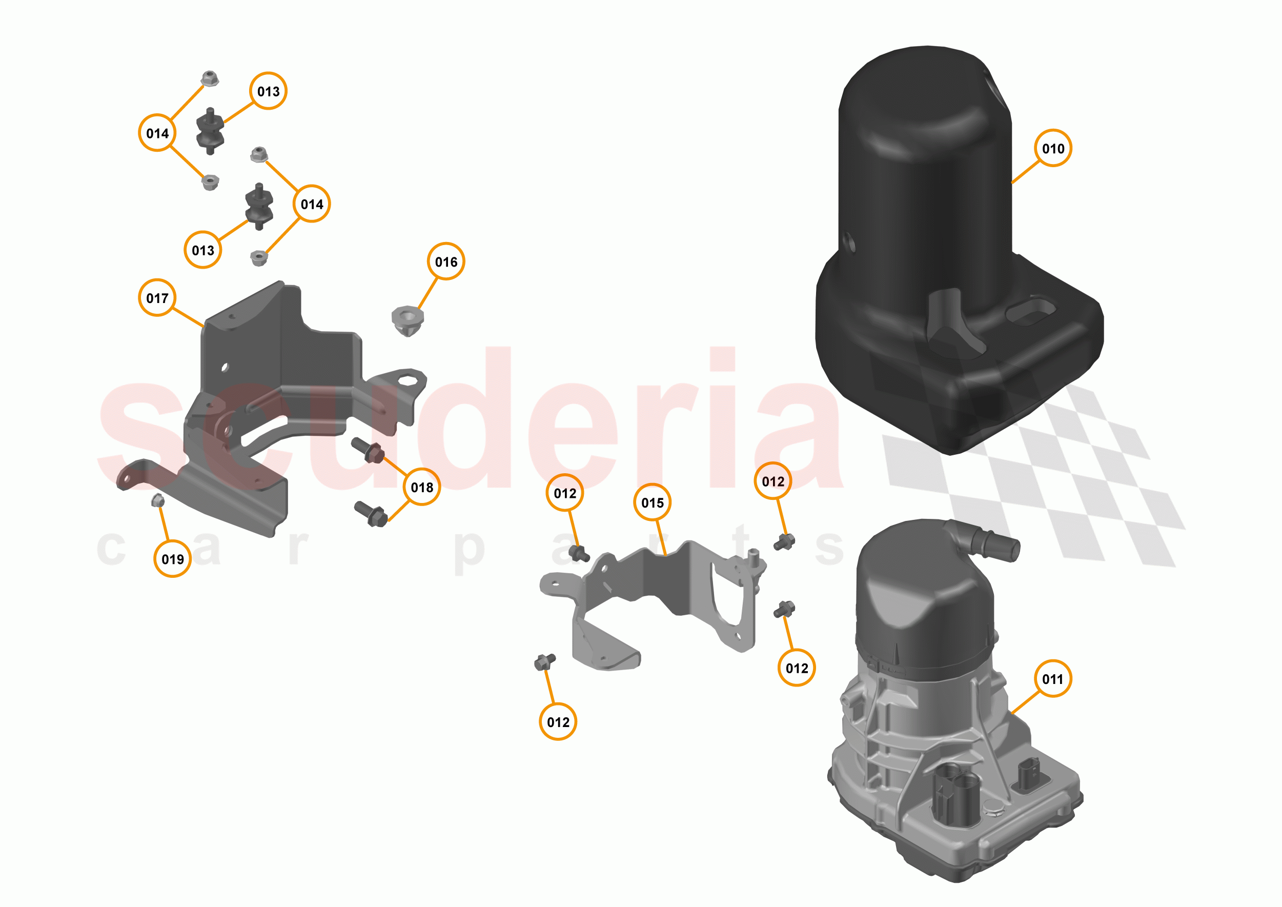 25 - STEERING - 25.3 - STEERING PUMP - FROM MY18 of McLaren McLaren 540C Coupe