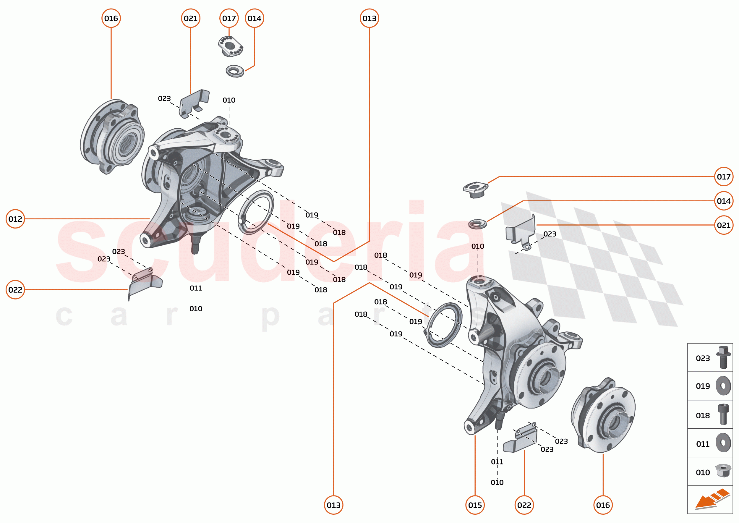 18 - SUSPENSION - REAR - 18.2 - UPRIGHTS REAR of McLaren McLaren 600LT