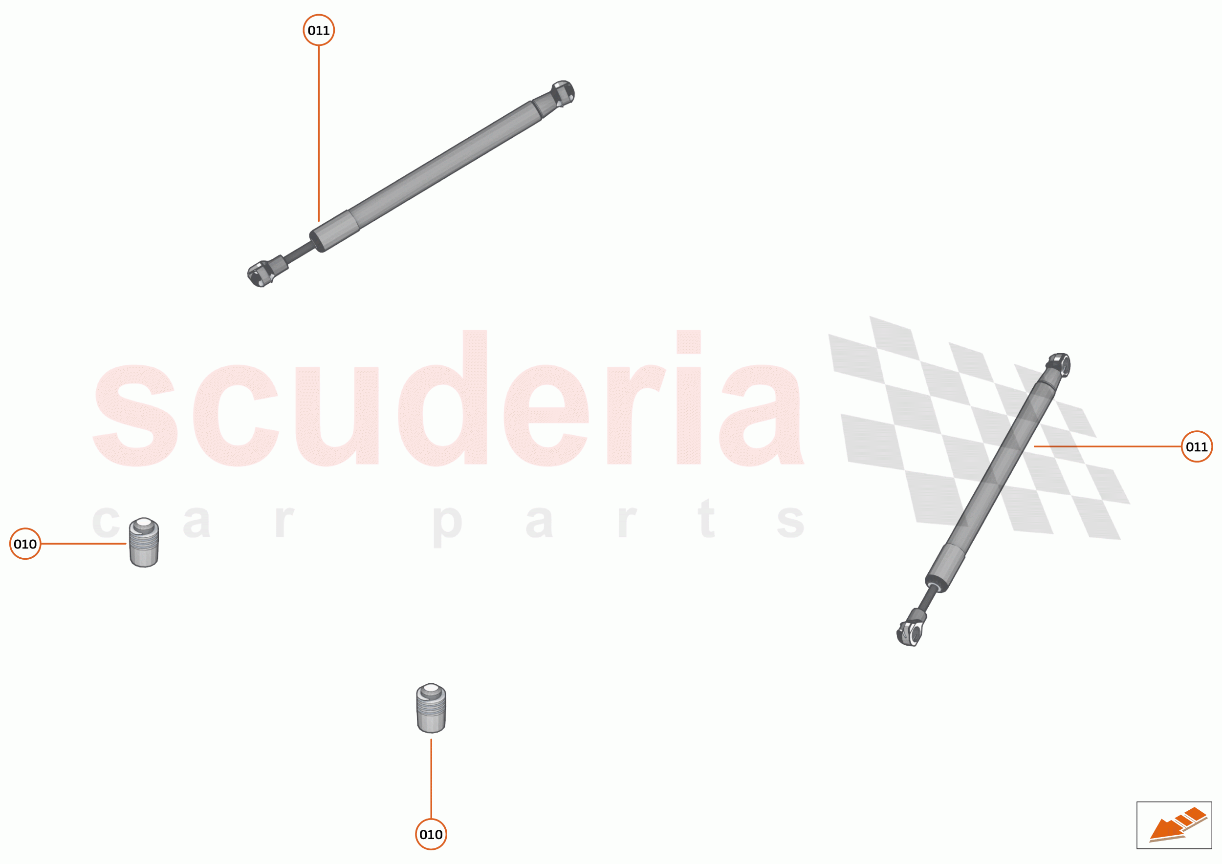9 - CLOSURES ANCILLARIES - 9.2 - BONNET HARDWARE of McLaren McLaren Speedtail
