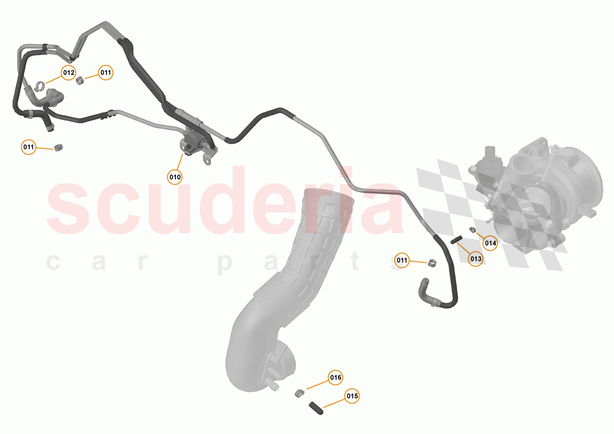 32 - ENGINE - 32.8 - VACUUM ASSEMBLY - FROM MY18 of McLaren McLaren 540C Coupe