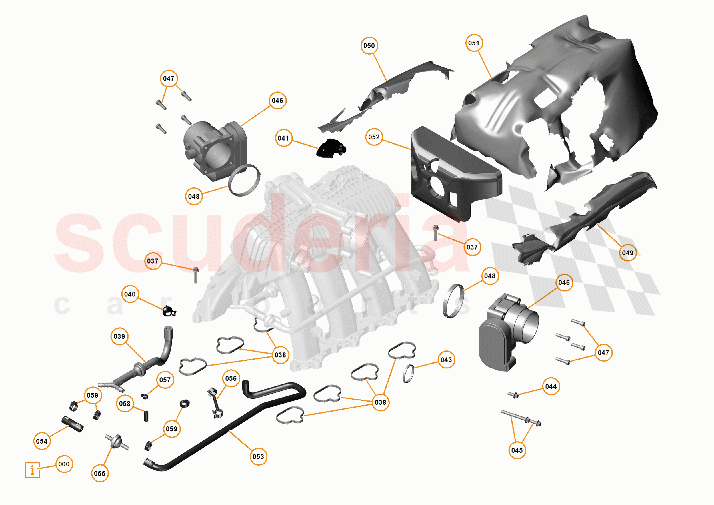 32 - ENGINE - 32.3 - INLET MANIFOLD of McLaren McLaren P1 Coupe