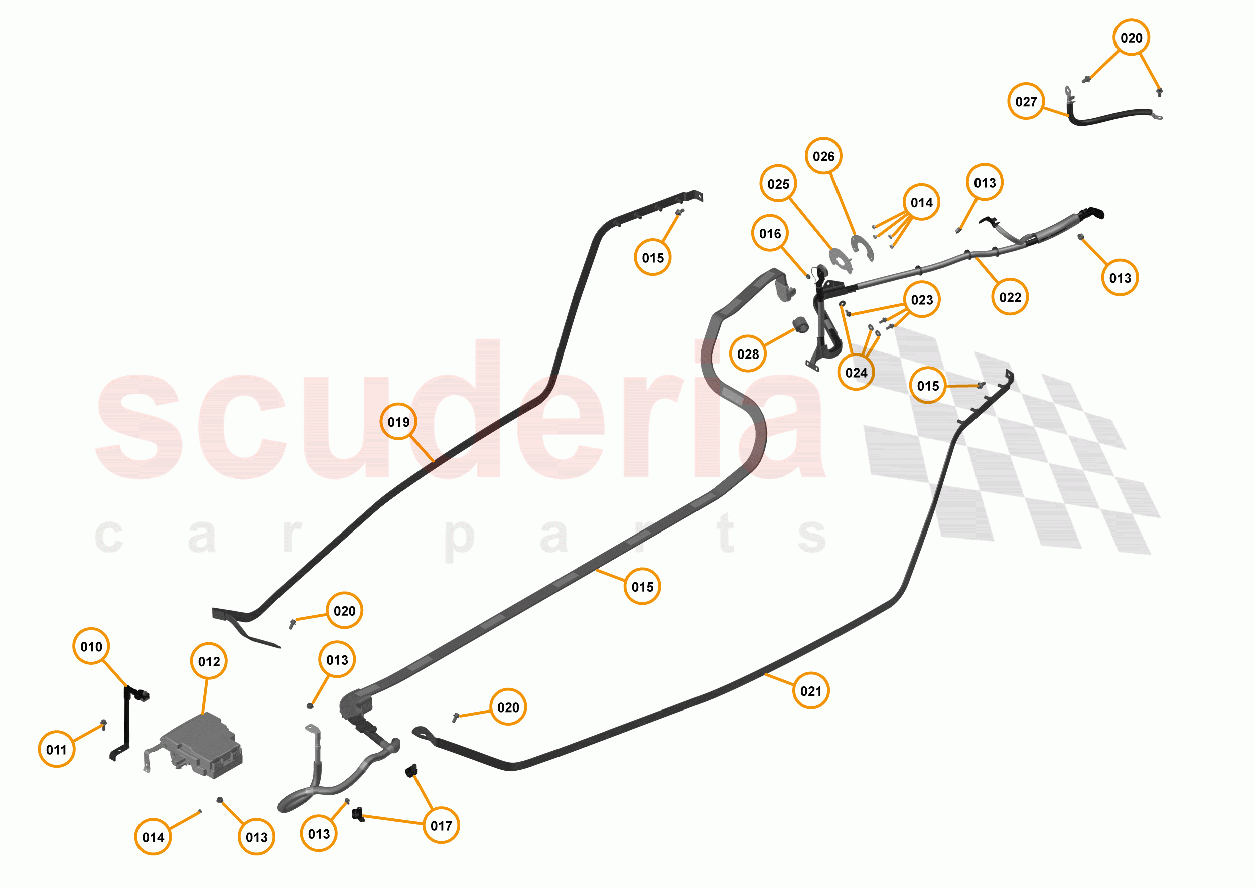 45 - WIRING HARNESS - 45.1 - POWER & GROUND DISTRIBUTION of McLaren McLaren 720S Coupe