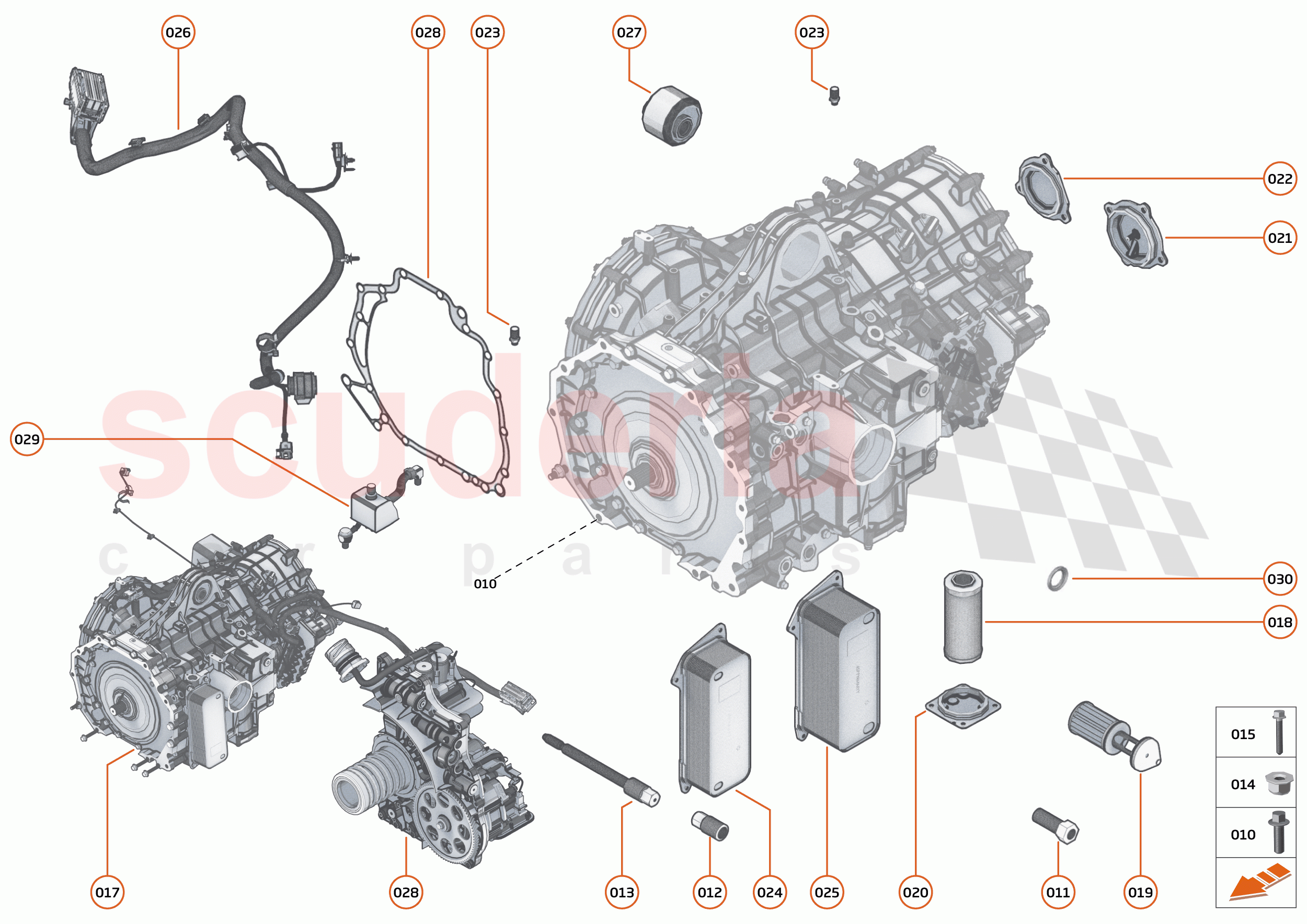 40 - TRANSMISSION - 40.1 - TRANSMISSION of McLaren McLaren 765LT Spider