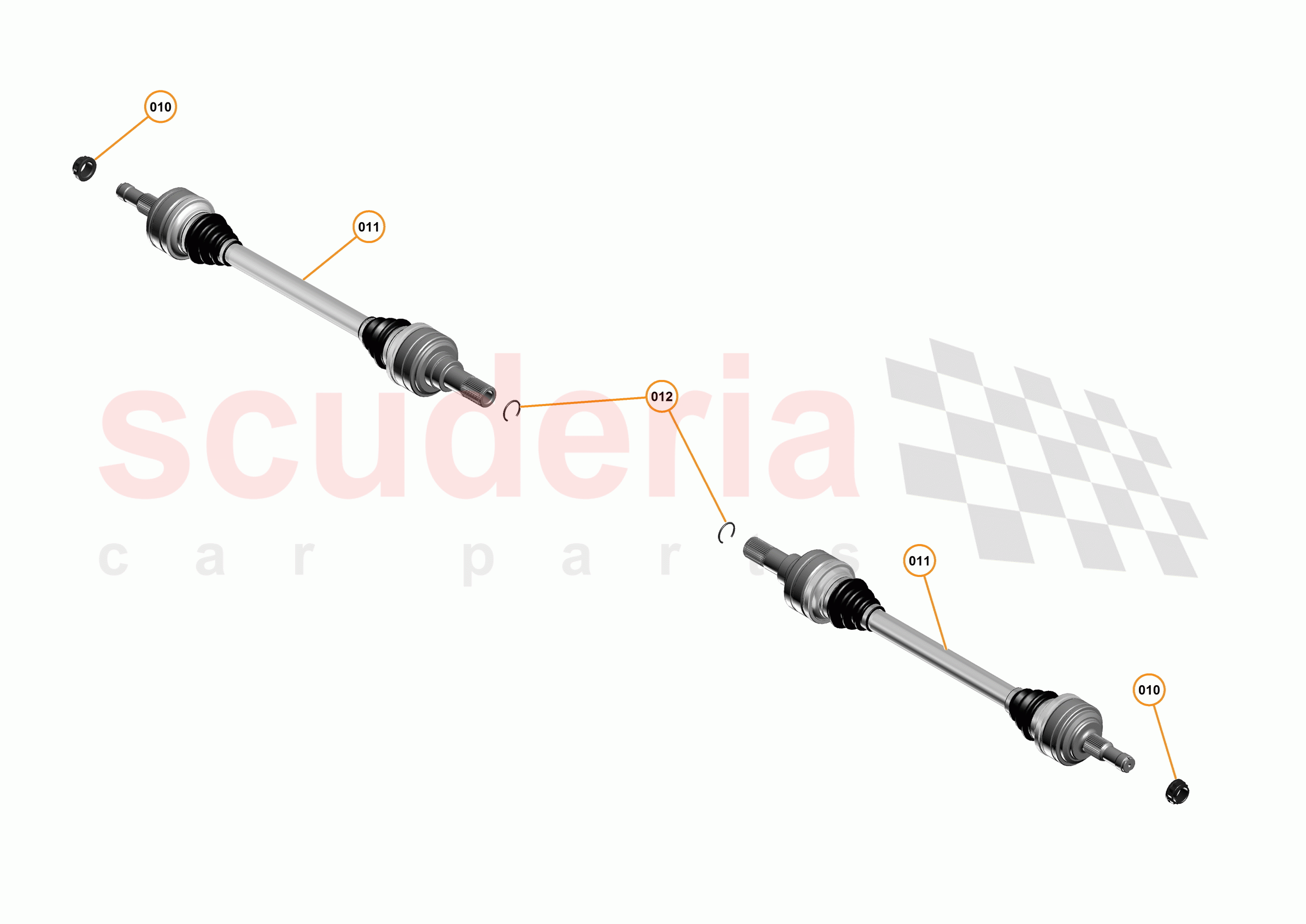 20 - G2 - DRIVELINE - 20.1 - 01 - DRIVELINE of McLaren McLaren 675LT Coupe