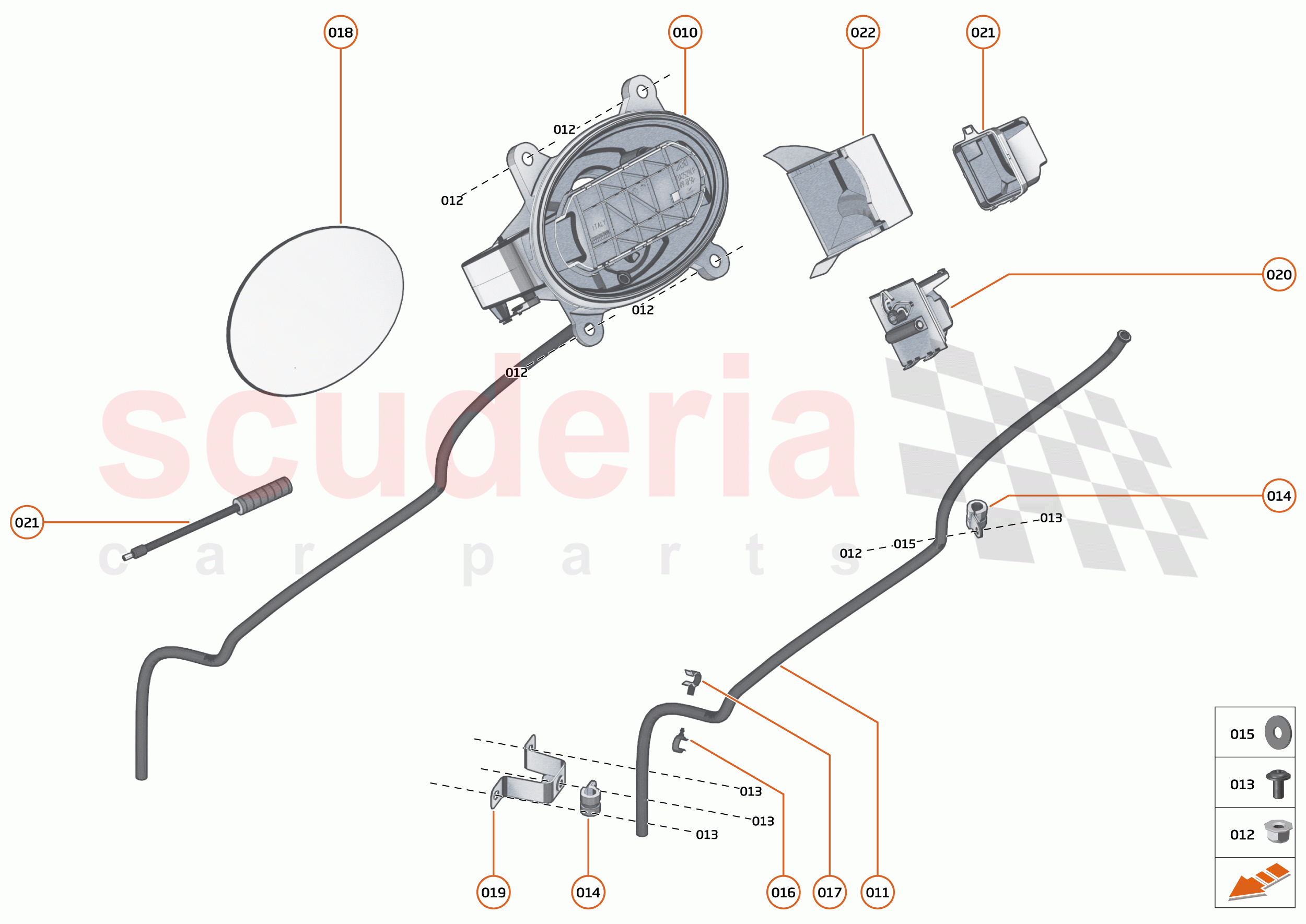 10 - EXTERIOR ORNAMENTATION - 10.3 - FILLER BOWLS AND COVERS of McLaren McLaren 720S Spider