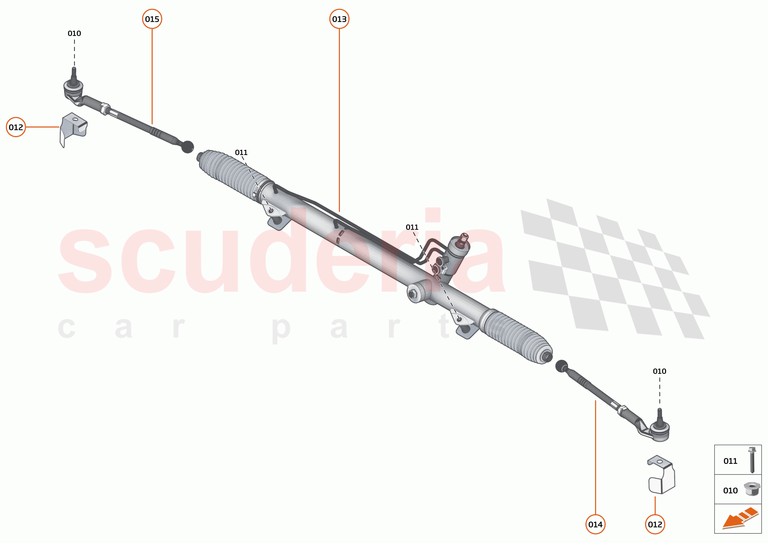 21 - STEERING - 21.3 - STEERING RACK of McLaren McLaren Artura
