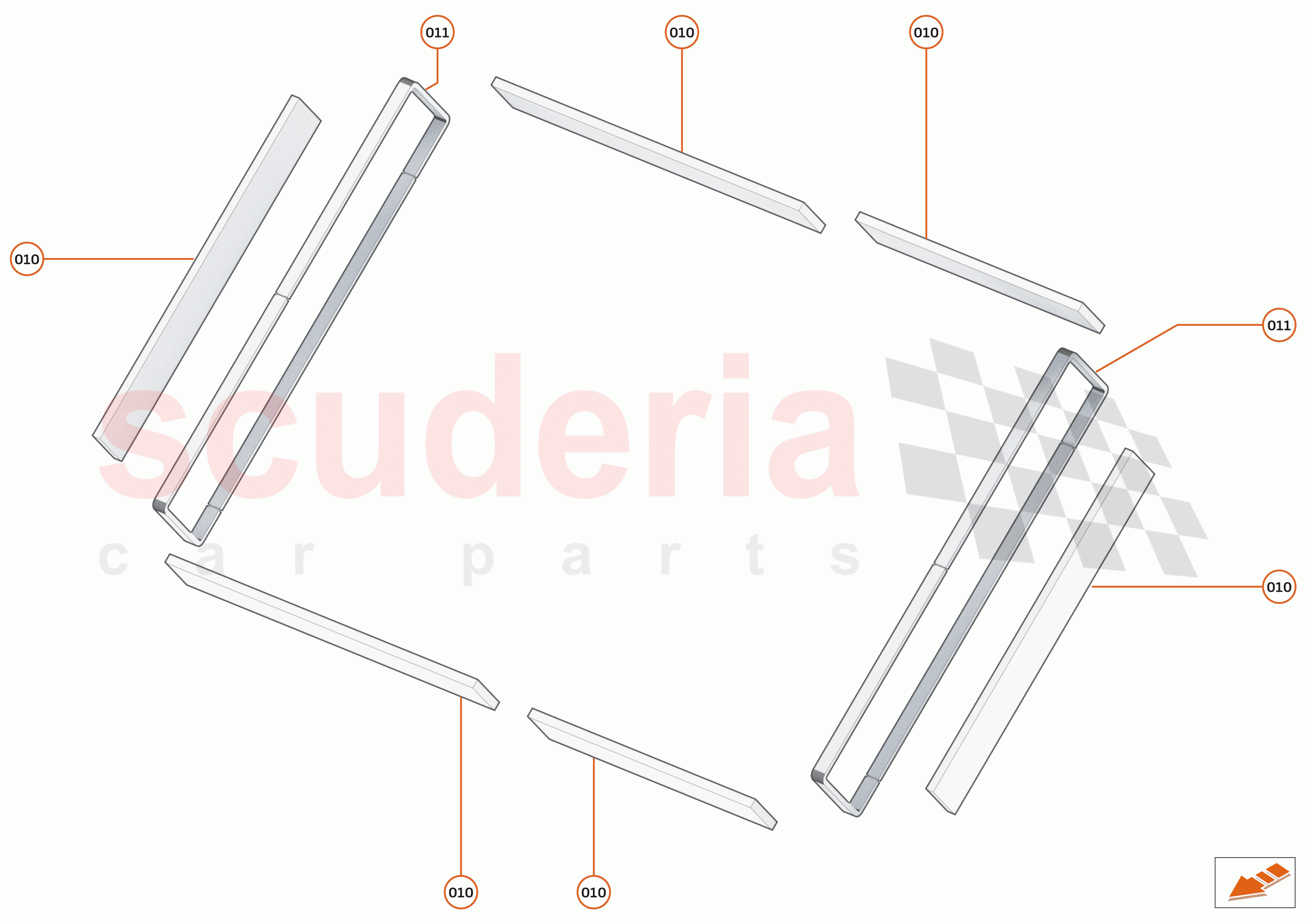 15 - DUCTS, VENTS AND FLOORS - 15.1 - FRONT DUCTS AND VENTS of McLaren McLaren Senna