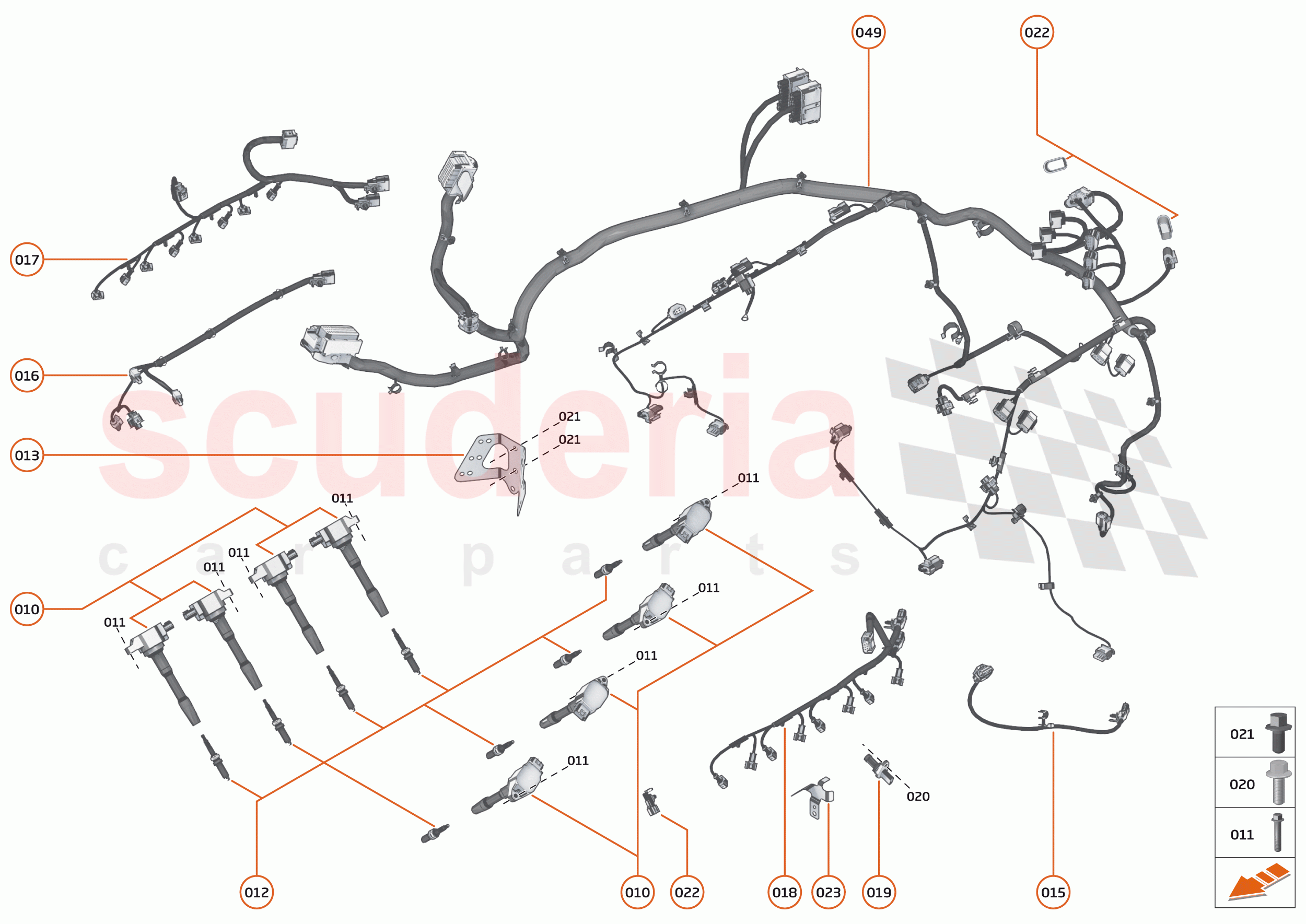 23 - ENGINE - 23.8 - ELECTRICAL SYSTEM of McLaren McLaren Senna GTR