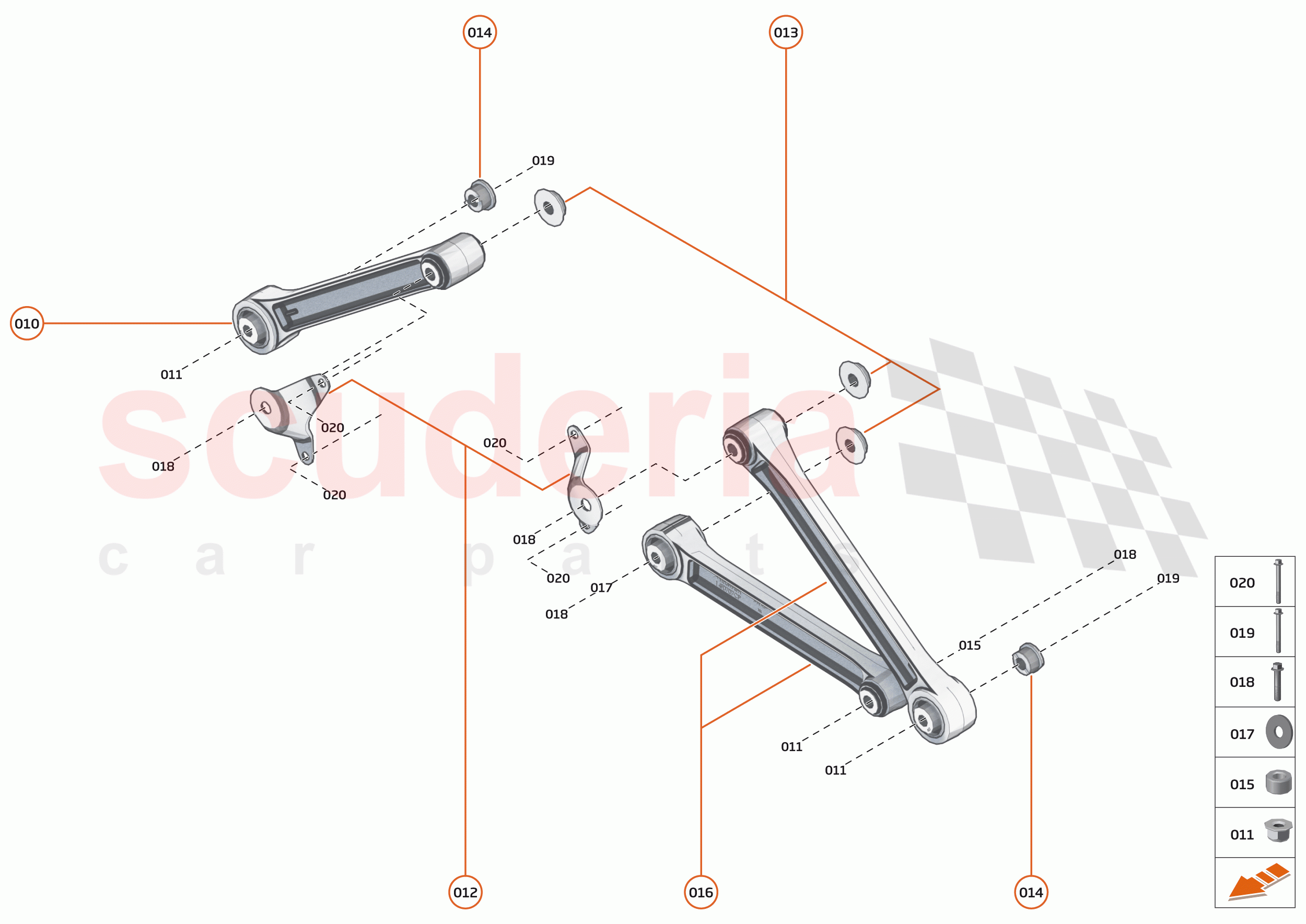 21 - POWERTRAIN MOUNTING SYSTEM - 21.1 - REAR AXLE MOUNTING SYSTEM of McLaren McLaren Senna