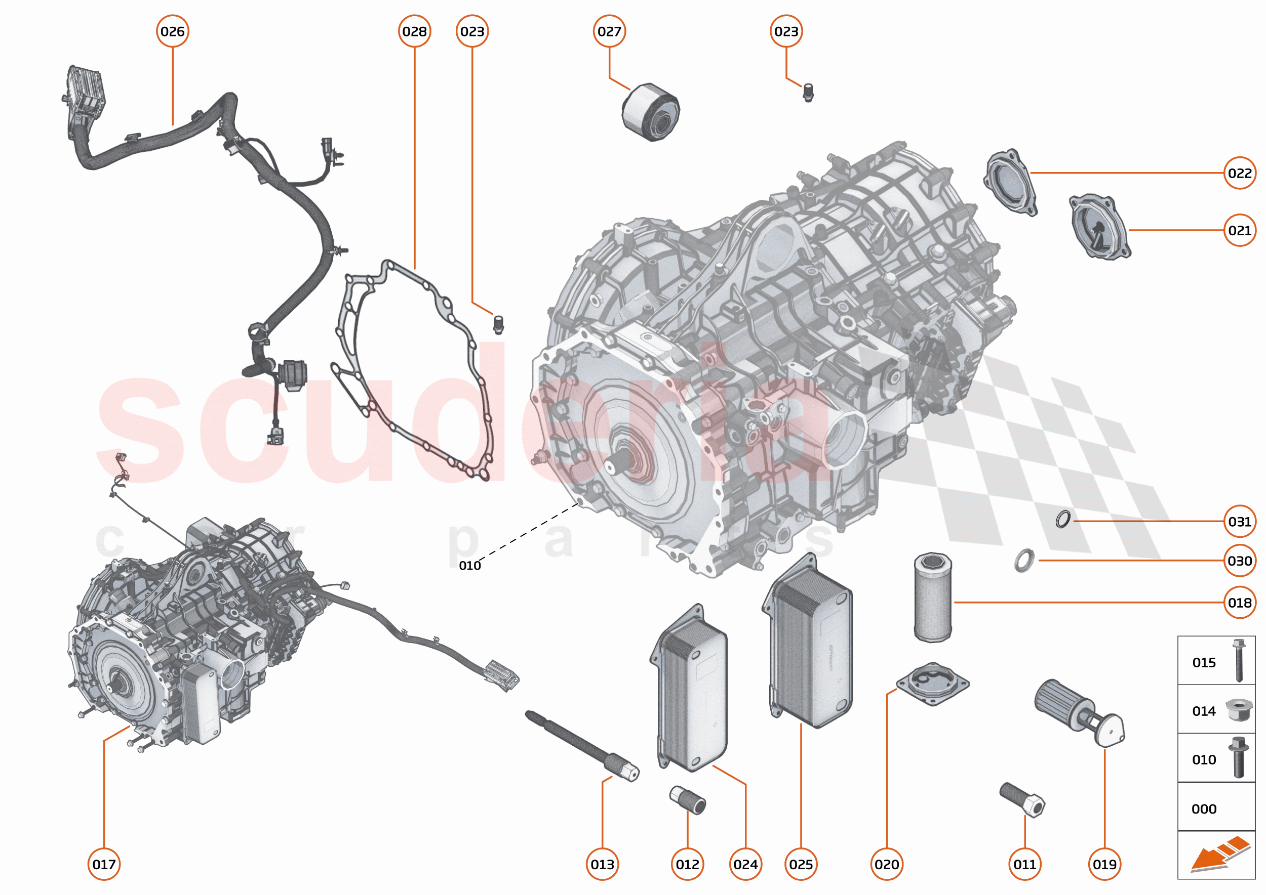 40 - TRANSMISSION - 40.1 - TRANSMISSION of McLaren McLaren 750S Spider