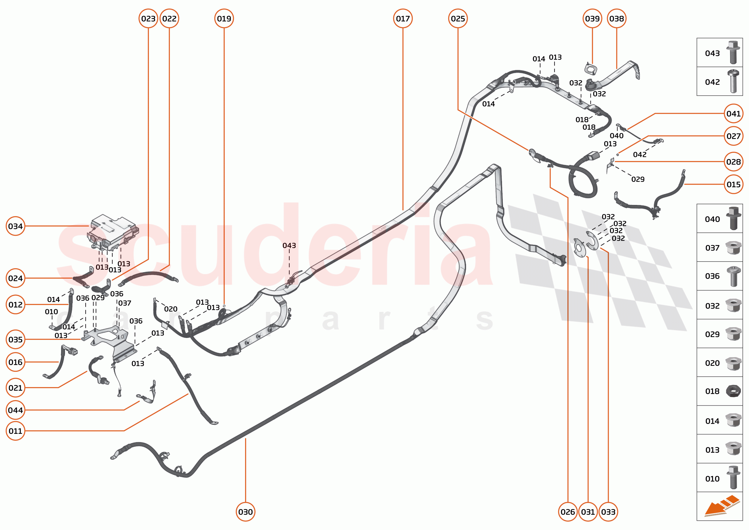 38 - WIRING HARNESS - 38.1 - POWER AND GROUND DISTRIBUTION of McLaren McLaren Artura