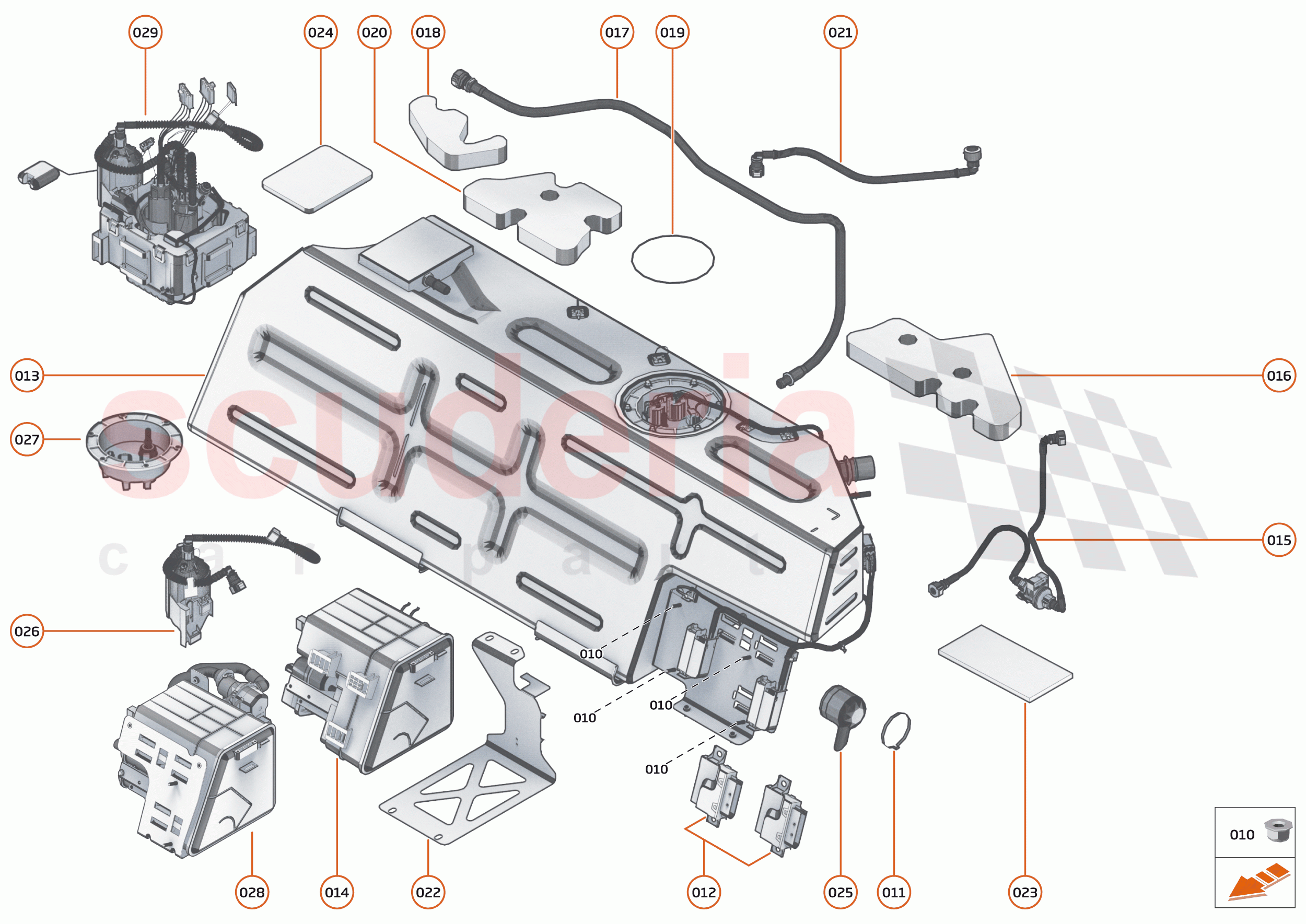 30 - FUEL SYSTEM - 30.1 - FUEL TANK of McLaren McLaren Senna