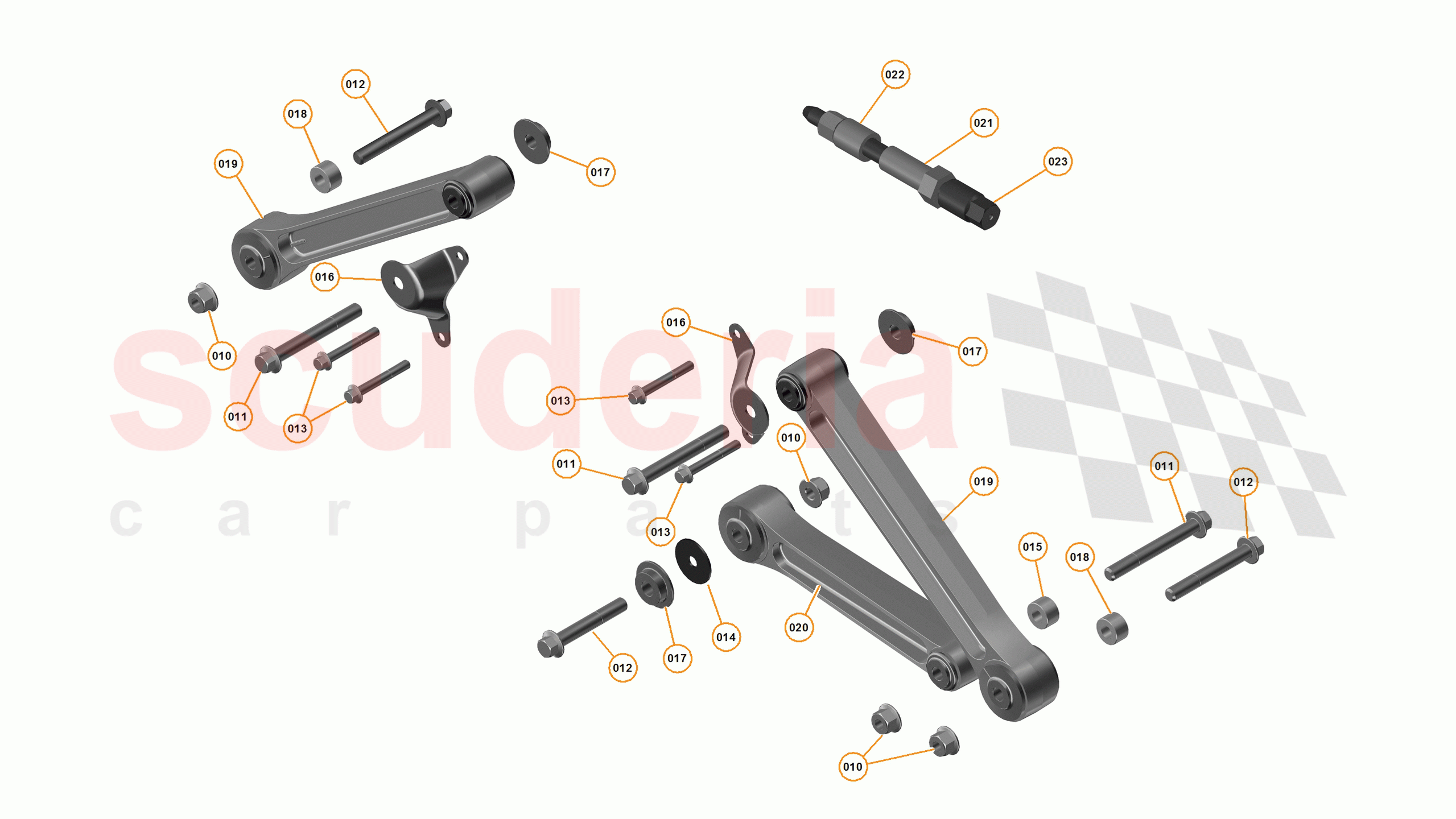 18 - F4 - MOUNTING SYSTEM - ENGINE - 18.1 - 01 - MOUNTING SYSTEM - ENGINE of McLaren McLaren 650S Coupe