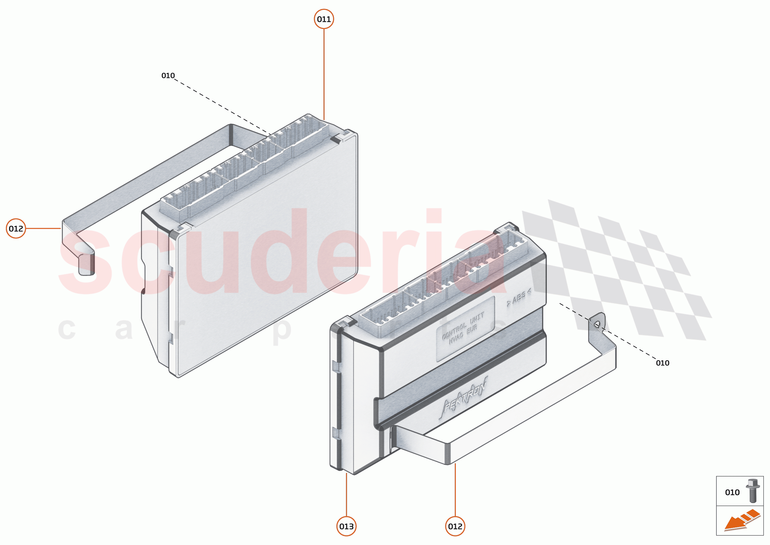 43 - ELECTRICAL SYSTEMS - 43.7 - NETWORK ECUS of McLaren McLaren 600LT