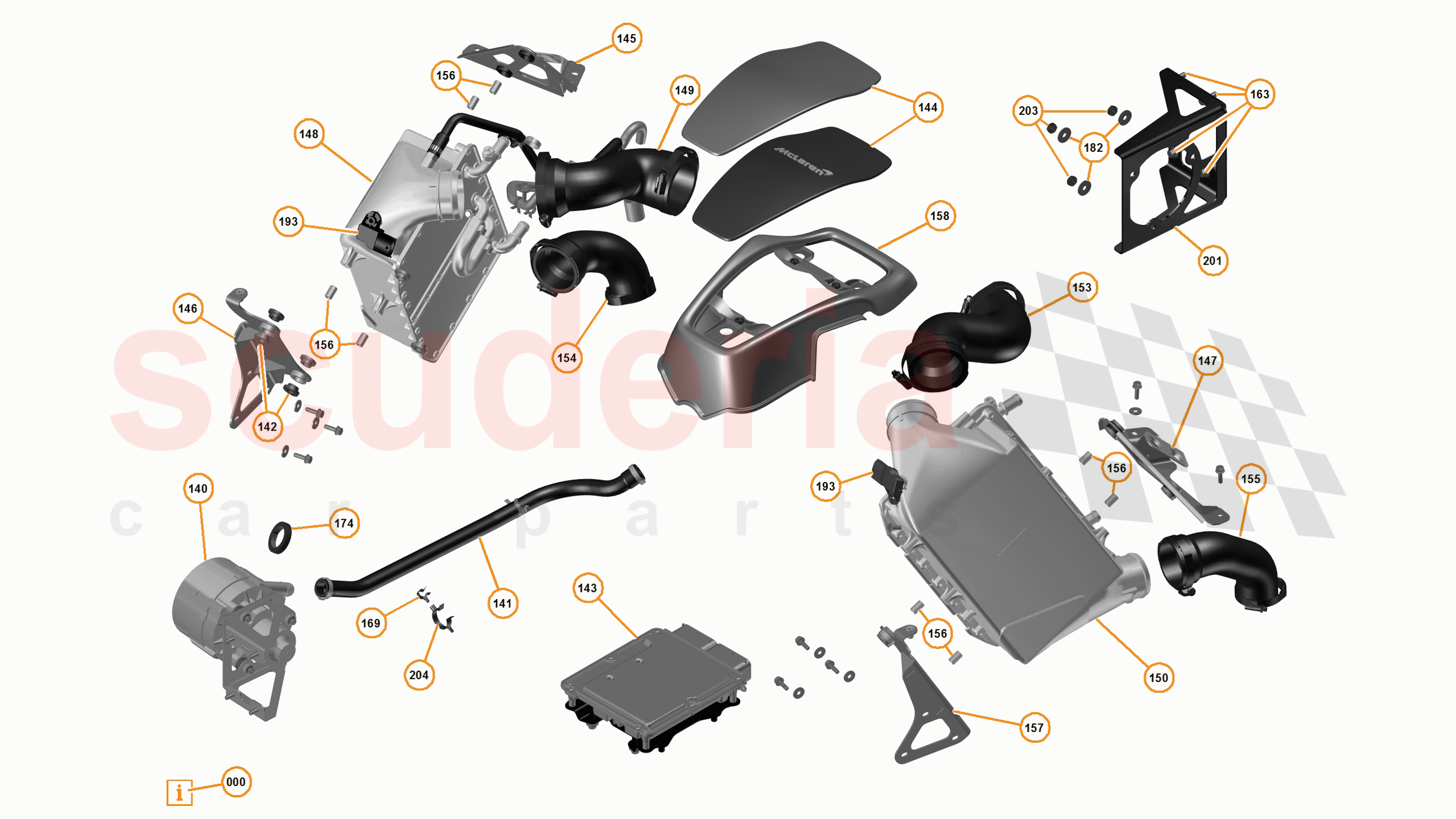 16 - F1 - POWER UNIT - 16.16 - 01 - POWER UNIT - WCAC SYSTEM + ECM of McLaren McLaren 650S Coupe