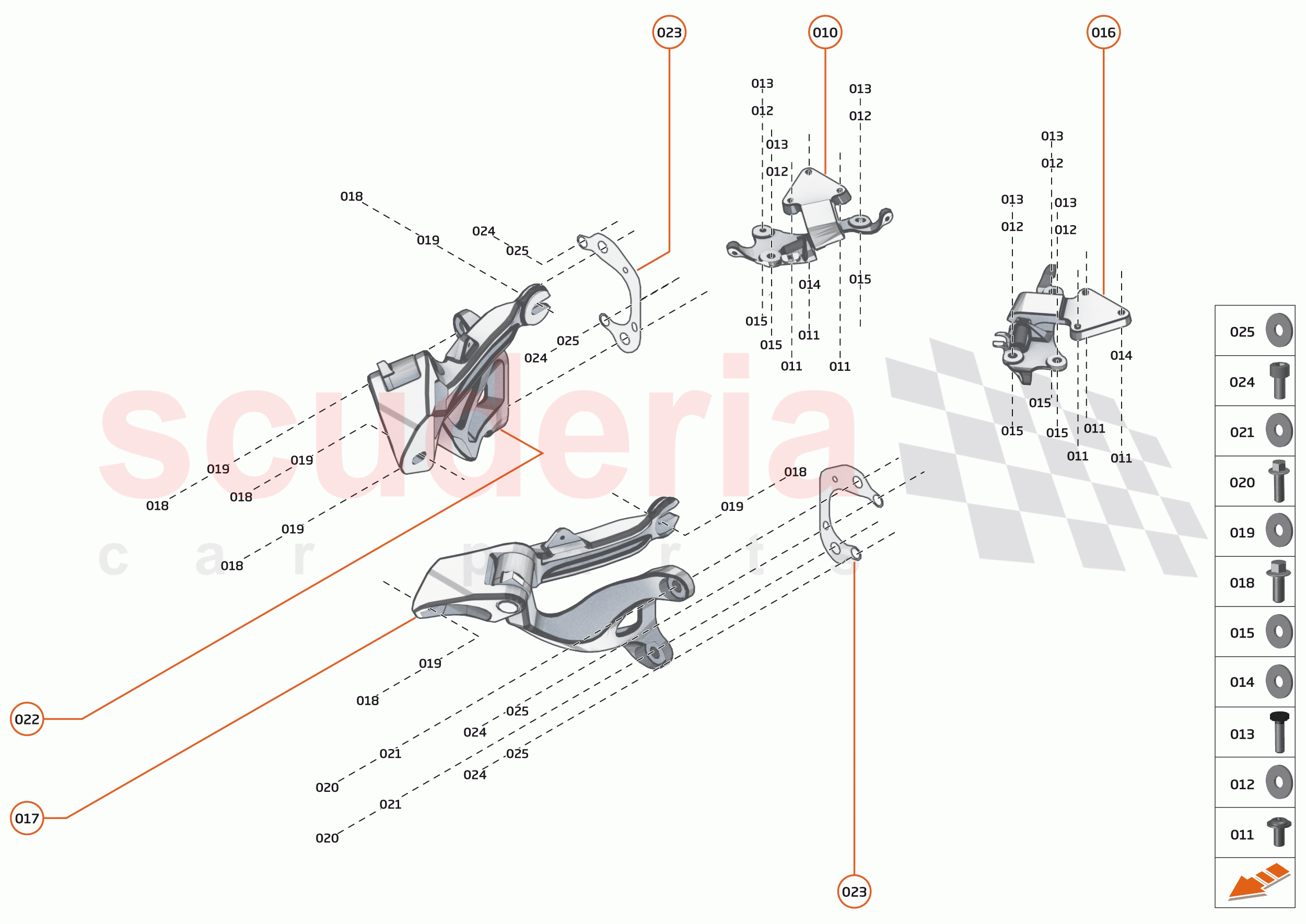 7 - CLOSURES - 7.3 - DOOR HINGE of McLaren McLaren Senna